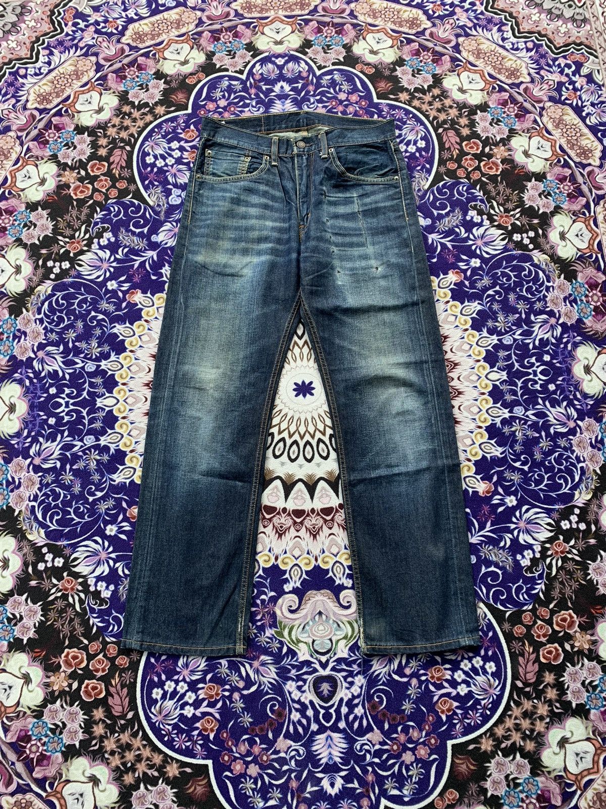 Levi's Vintage Clothing Levis 505 Faded Wash Denim Size US 32 / EU 48 - 1 Thumbnail