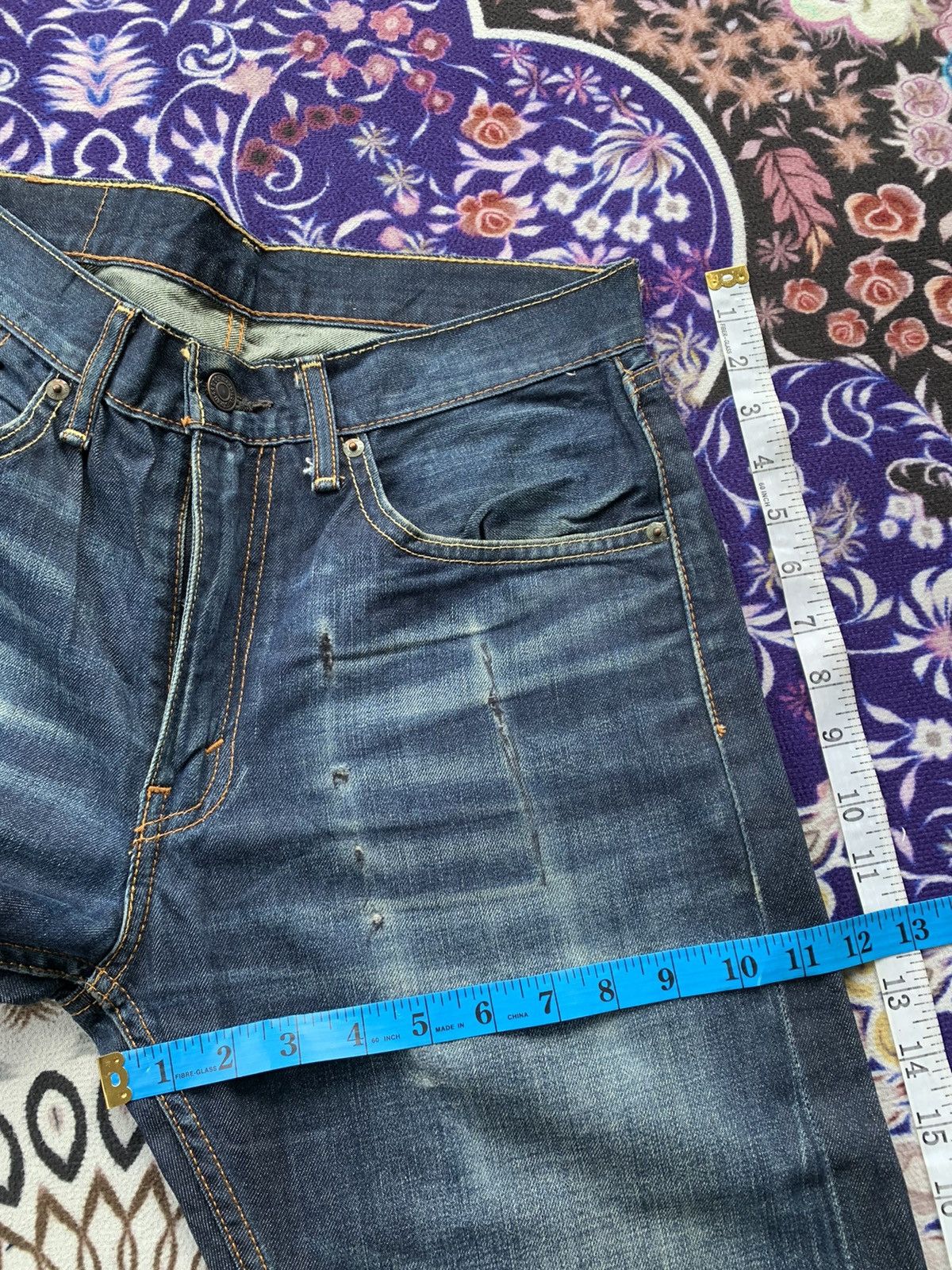 Levi's Vintage Clothing Levis 505 Faded Wash Denim Size US 32 / EU 48 - 16 Thumbnail