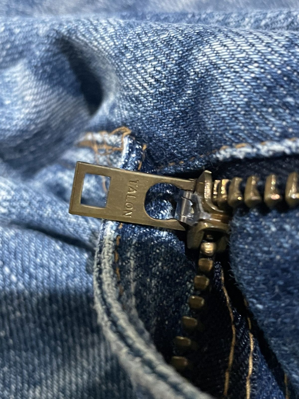 Levi's × Vintage Vintage 1991 Levis Lot 502 XX E Selvedge Denim Size US 28 / EU 44 - 8 Thumbnail