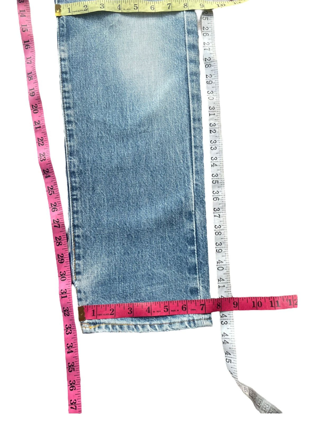 Levi's × Vintage Vintage 1991 Levis Lot 502 XX E Selvedge Denim Size US 28 / EU 44 - 24 Thumbnail