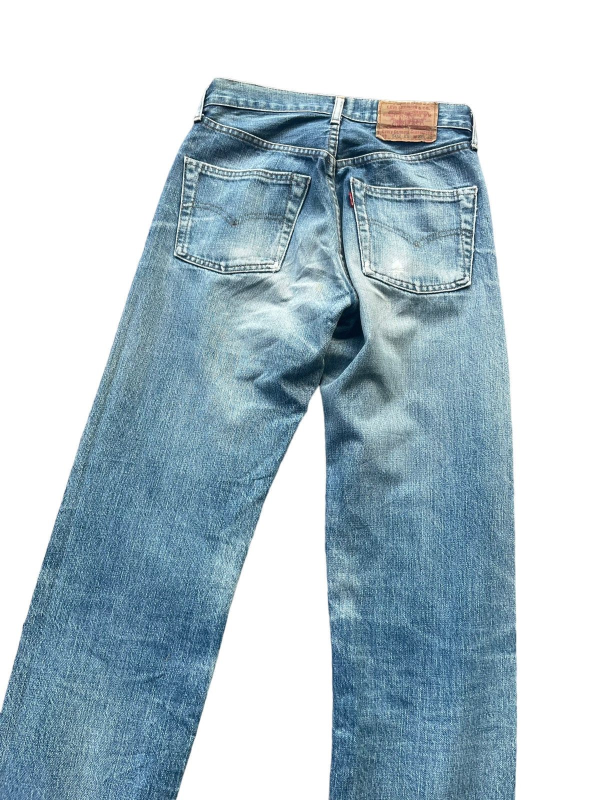 Levi's × Vintage Vintage 1991 Levis Lot 502 XX E Selvedge Denim Size US 28 / EU 44 - 15 Thumbnail