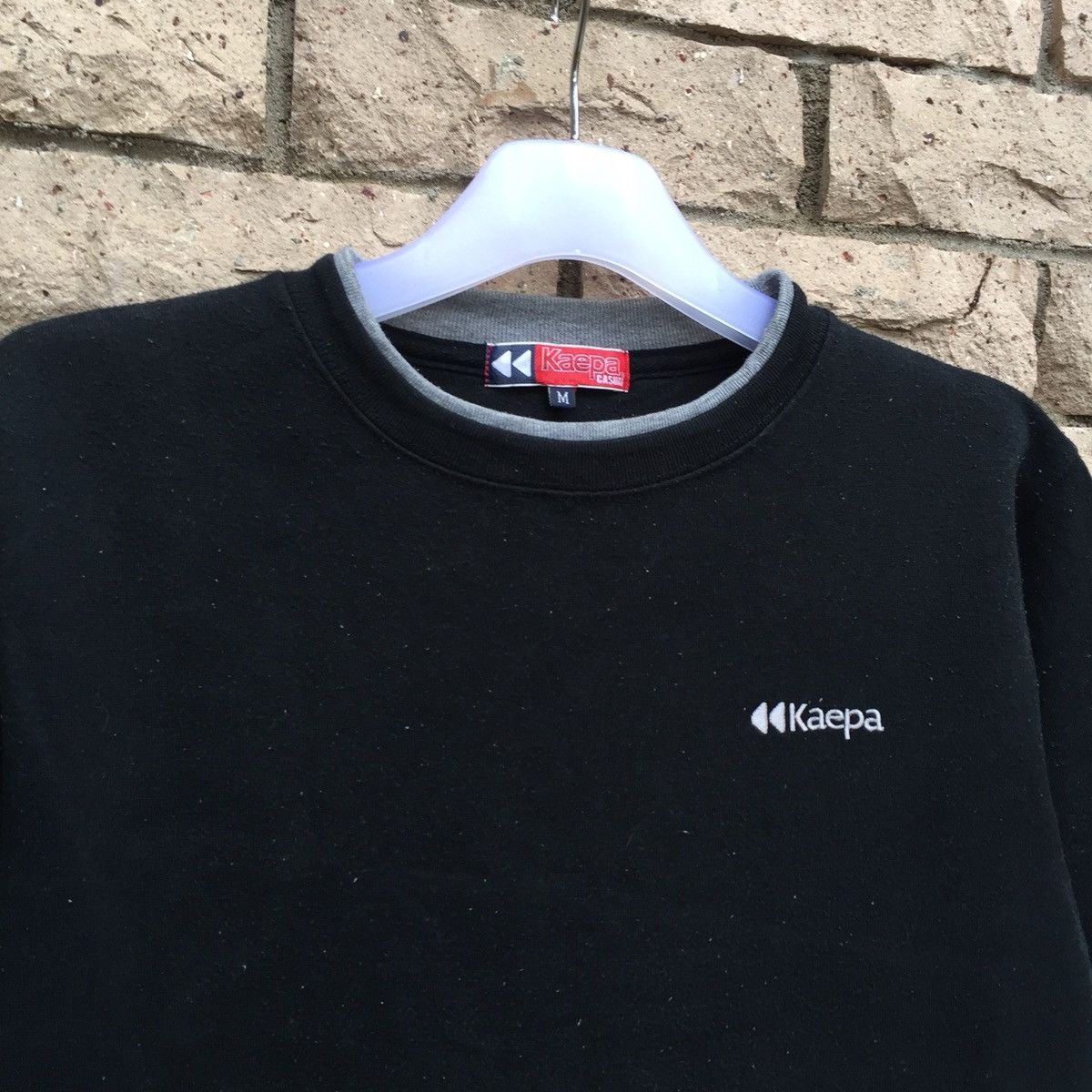 Vintage KAEPA sweatshirt spellout embroidered small logo. Size US S / EU 44-46 / 1 - 2 Thumbnail