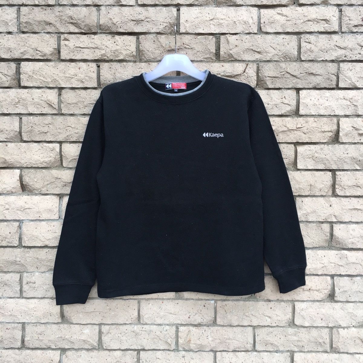 Vintage KAEPA sweatshirt spellout embroidered small logo. Size US S / EU 44-46 / 1 - 1 Thumbnail