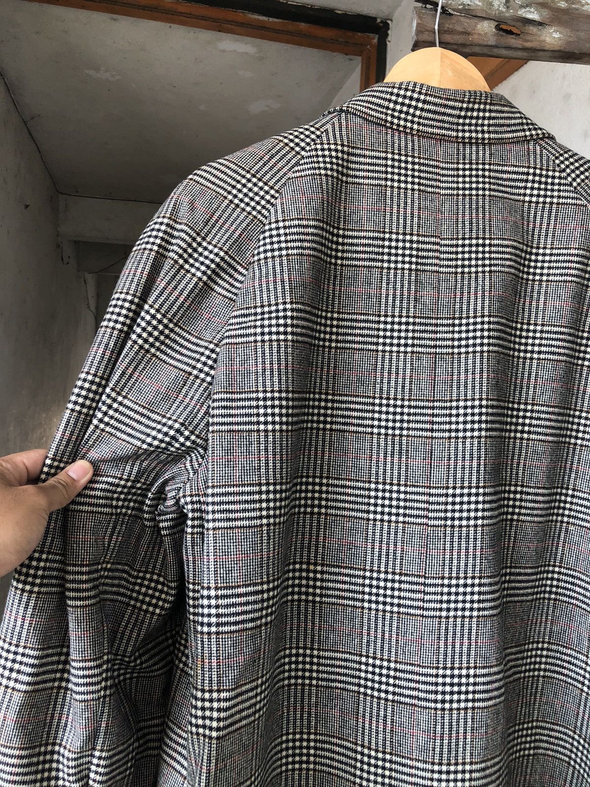 Burberry Burberry Nova Check Wool Cashmere Long Coat Jacket Size US S / EU 44-46 / 1 - 17 Thumbnail