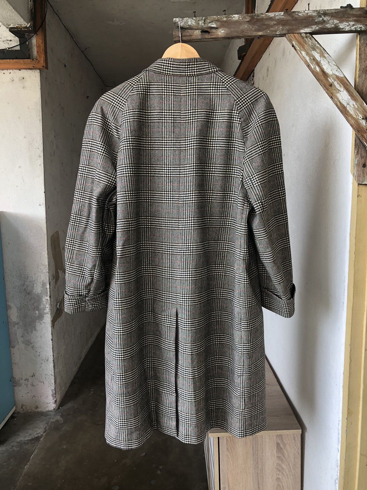 Burberry Burberry Nova Check Wool Cashmere Long Coat Jacket Size US S / EU 44-46 / 1 - 5 Thumbnail