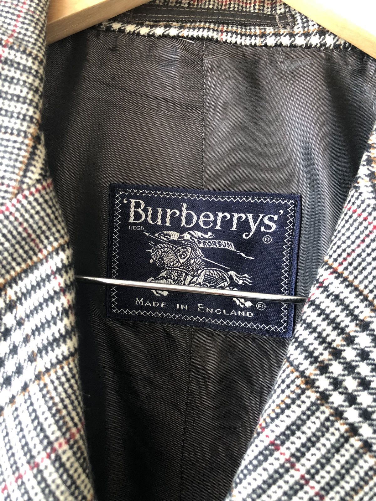 Burberry Burberry Nova Check Wool Cashmere Long Coat Jacket Size US S / EU 44-46 / 1 - 20 Thumbnail
