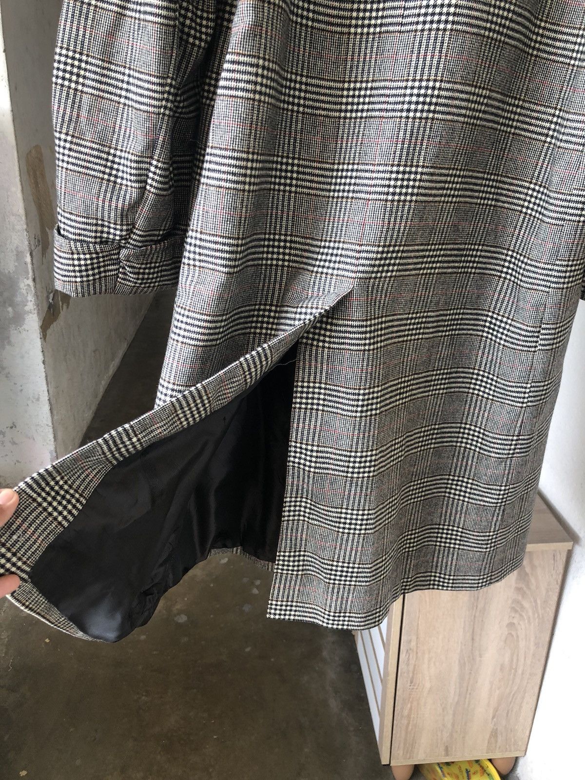 Burberry Burberry Nova Check Wool Cashmere Long Coat Jacket Size US S / EU 44-46 / 1 - 16 Thumbnail