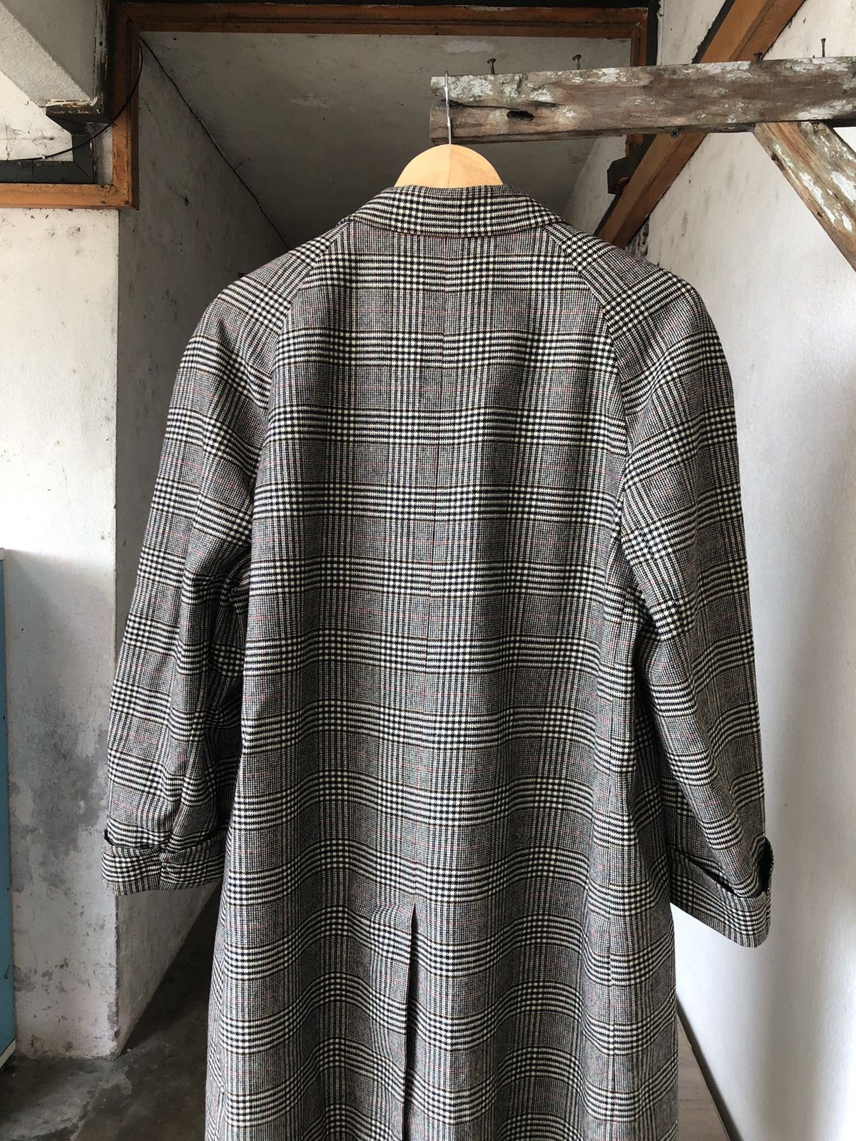 Burberry Burberry Nova Check Wool Cashmere Long Coat Jacket Size US S / EU 44-46 / 1 - 6 Thumbnail