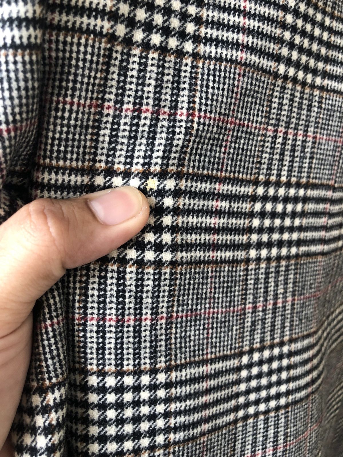 Burberry Burberry Nova Check Wool Cashmere Long Coat Jacket Size US S / EU 44-46 / 1 - 18 Thumbnail
