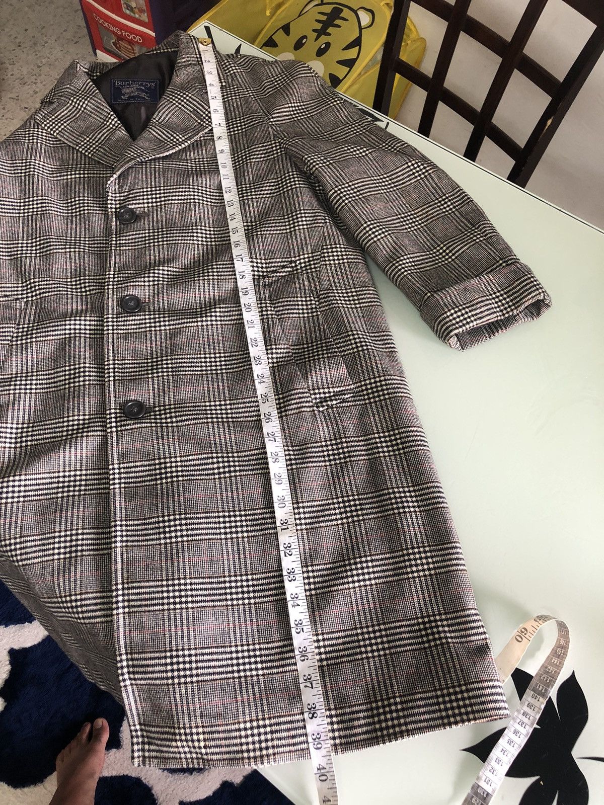 Burberry Burberry Nova Check Wool Cashmere Long Coat Jacket Size US S / EU 44-46 / 1 - 24 Thumbnail