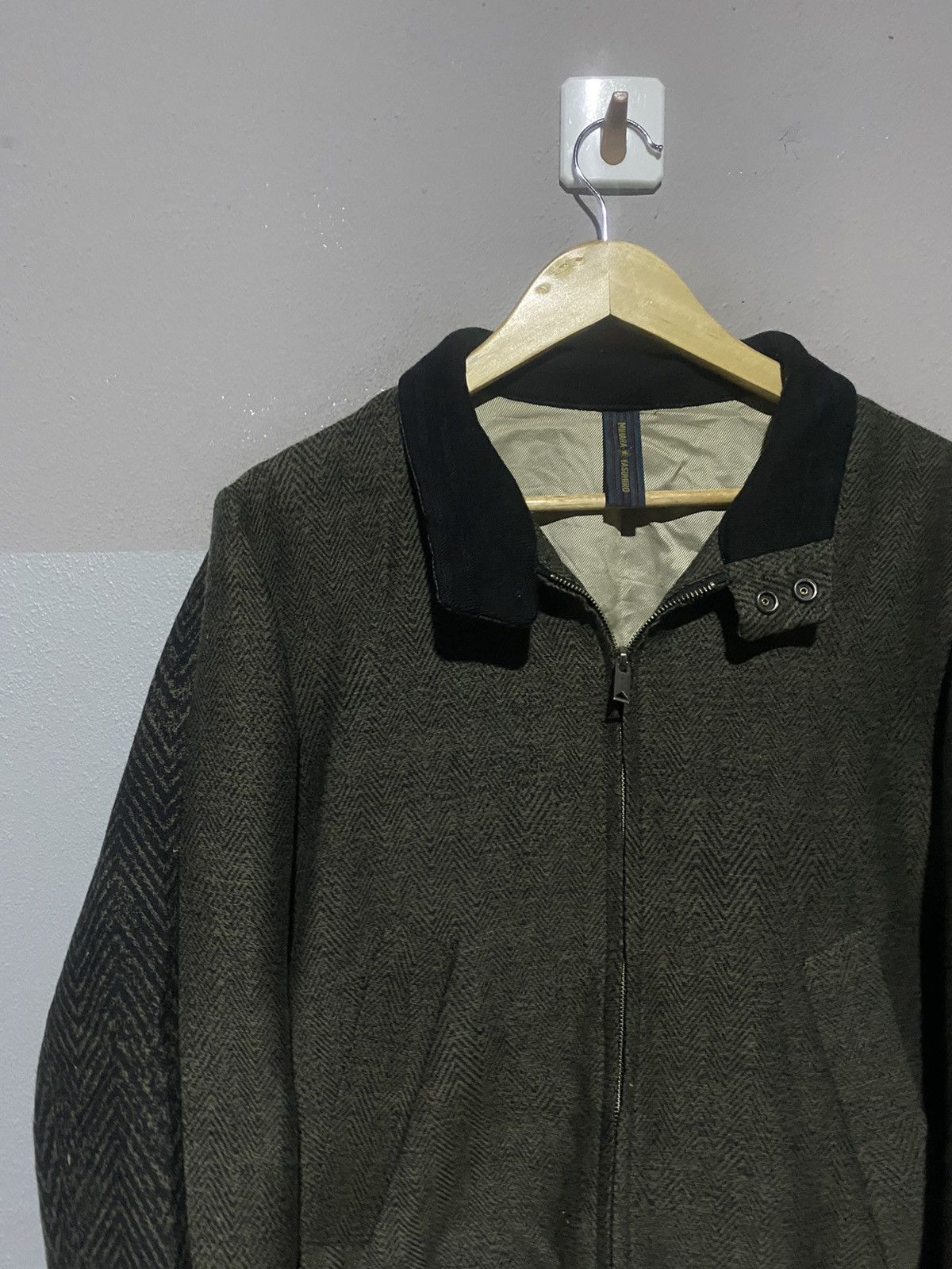 Designer × Maison MIHARA YASUHIRO 🔥SALE🔥MIHARA YASUHIRI WOOL BOMBER JACKET Size US M / EU 48-50 / 2 - 5 Thumbnail