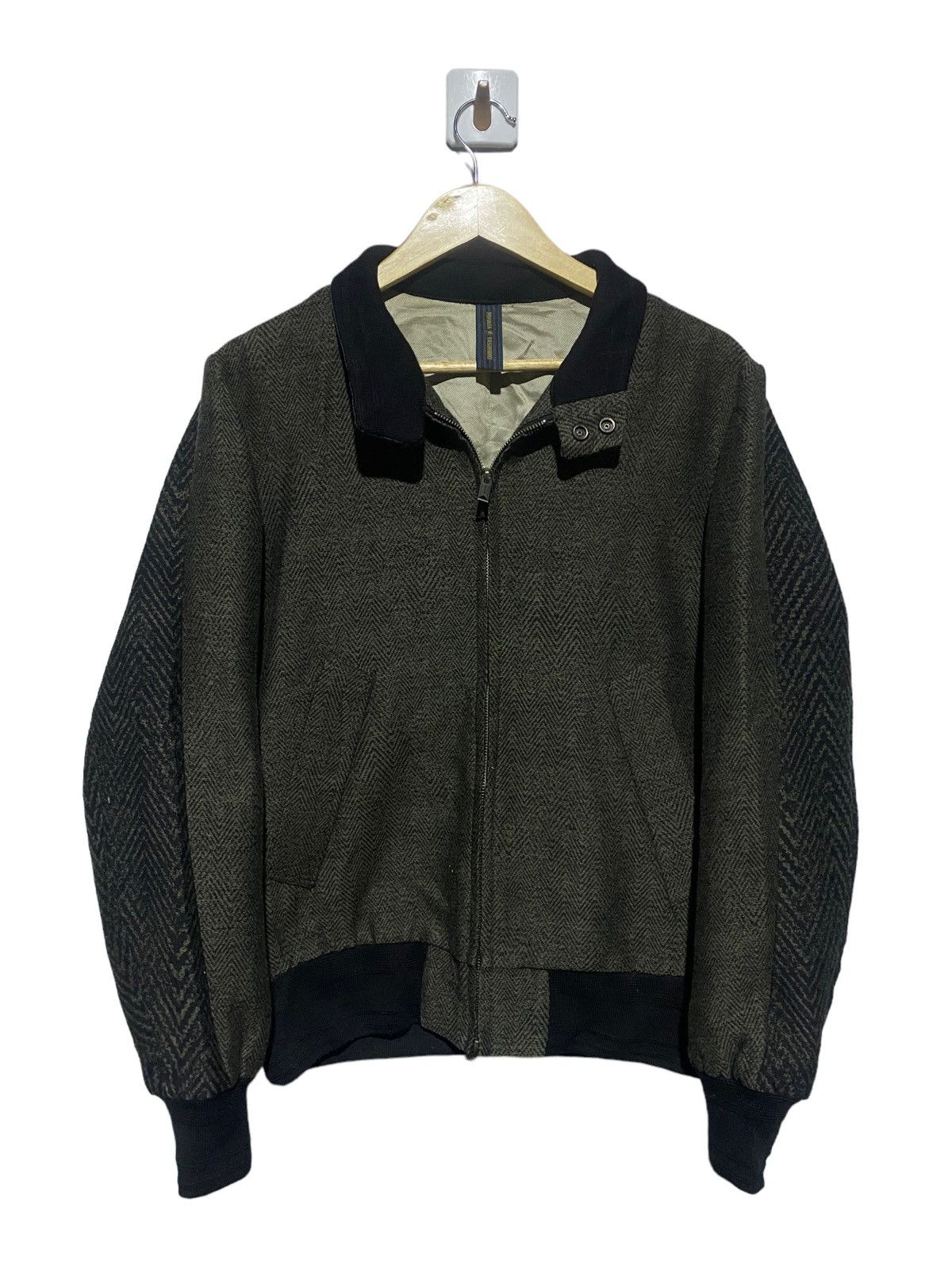 Designer × Maison MIHARA YASUHIRO 🔥SALE🔥MIHARA YASUHIRI WOOL BOMBER JACKET Size US M / EU 48-50 / 2 - 1 Thumbnail