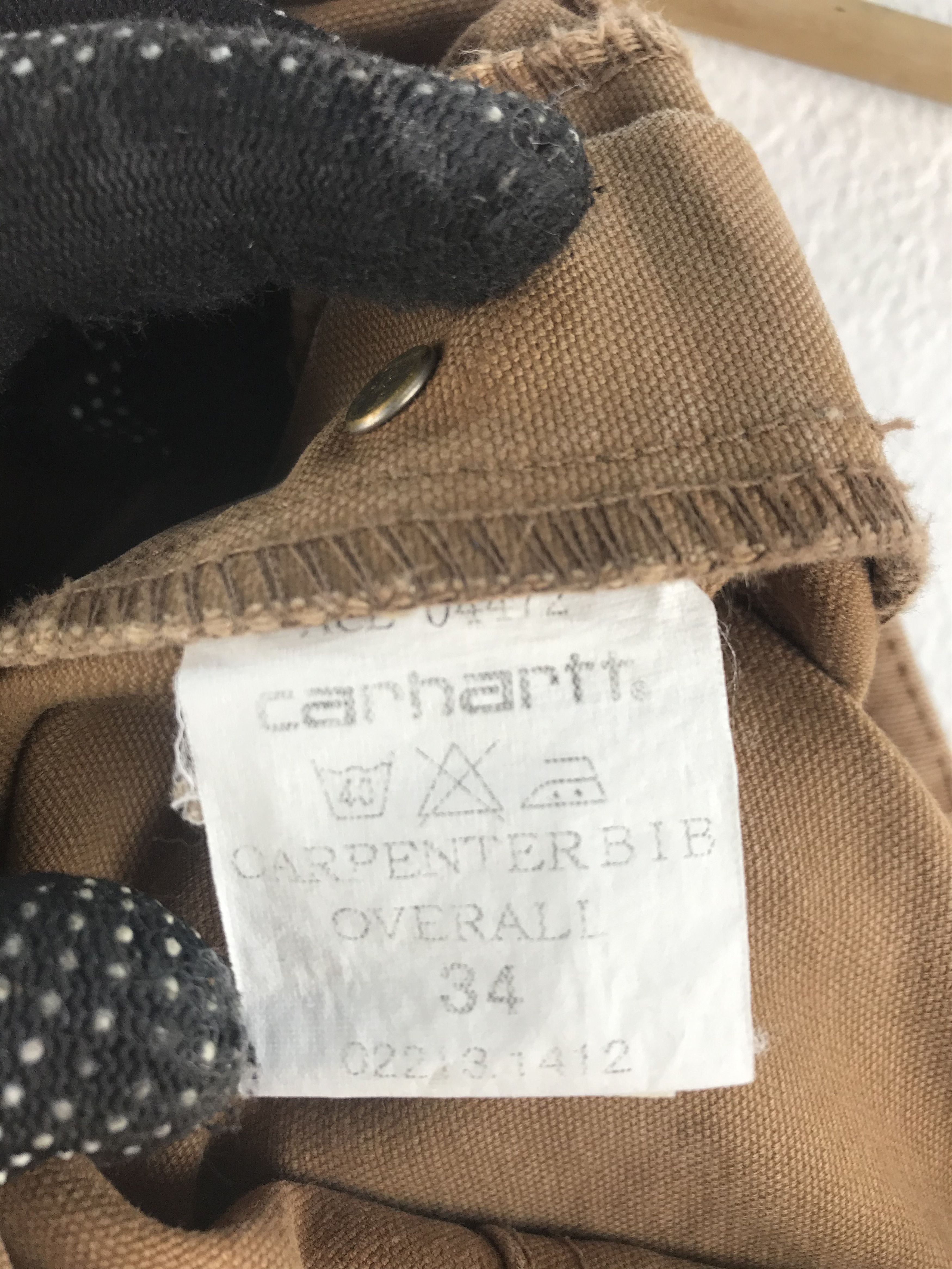 Carhartt Vintage Carhartt Carpenterbib Overall Jacket Size US 34 / EU 50 - 11 Thumbnail