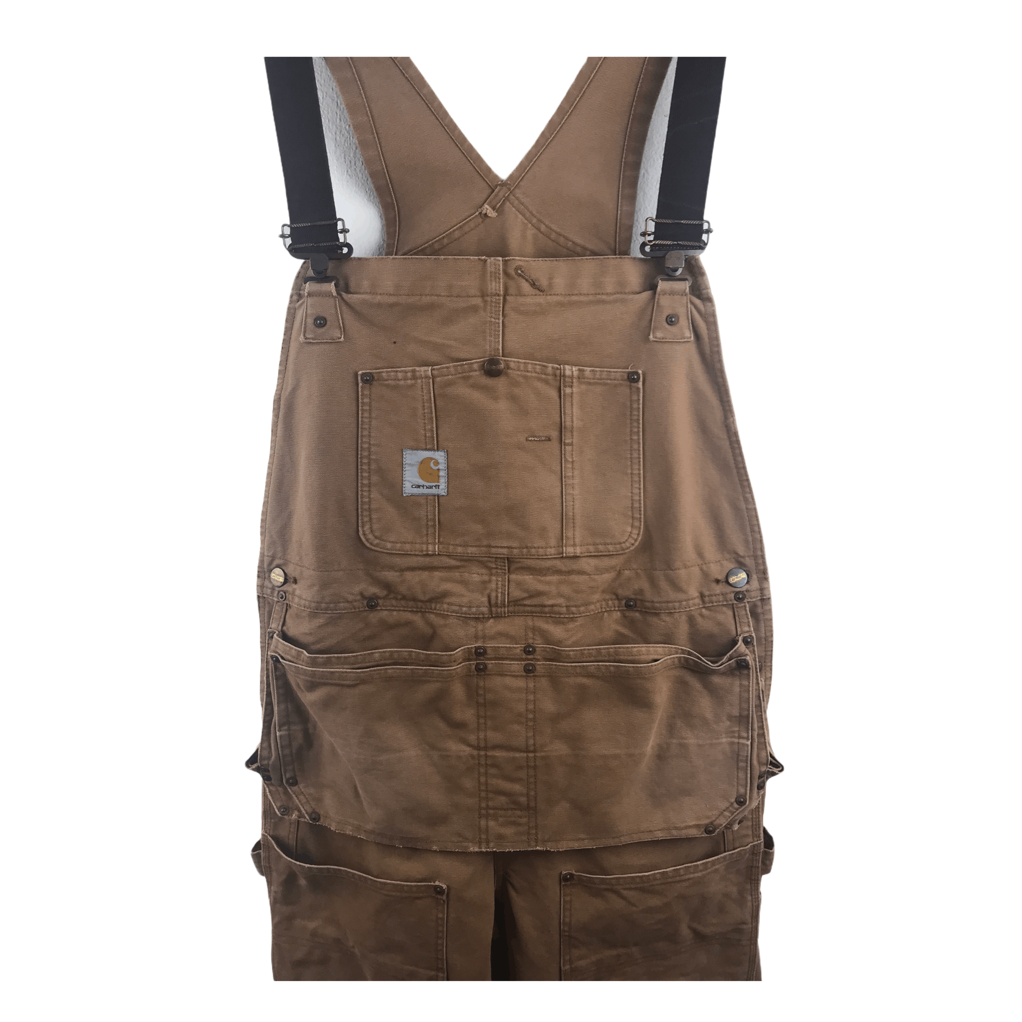Carhartt Vintage Carhartt Carpenterbib Overall Jacket Size US 34 / EU 50 - 3 Thumbnail