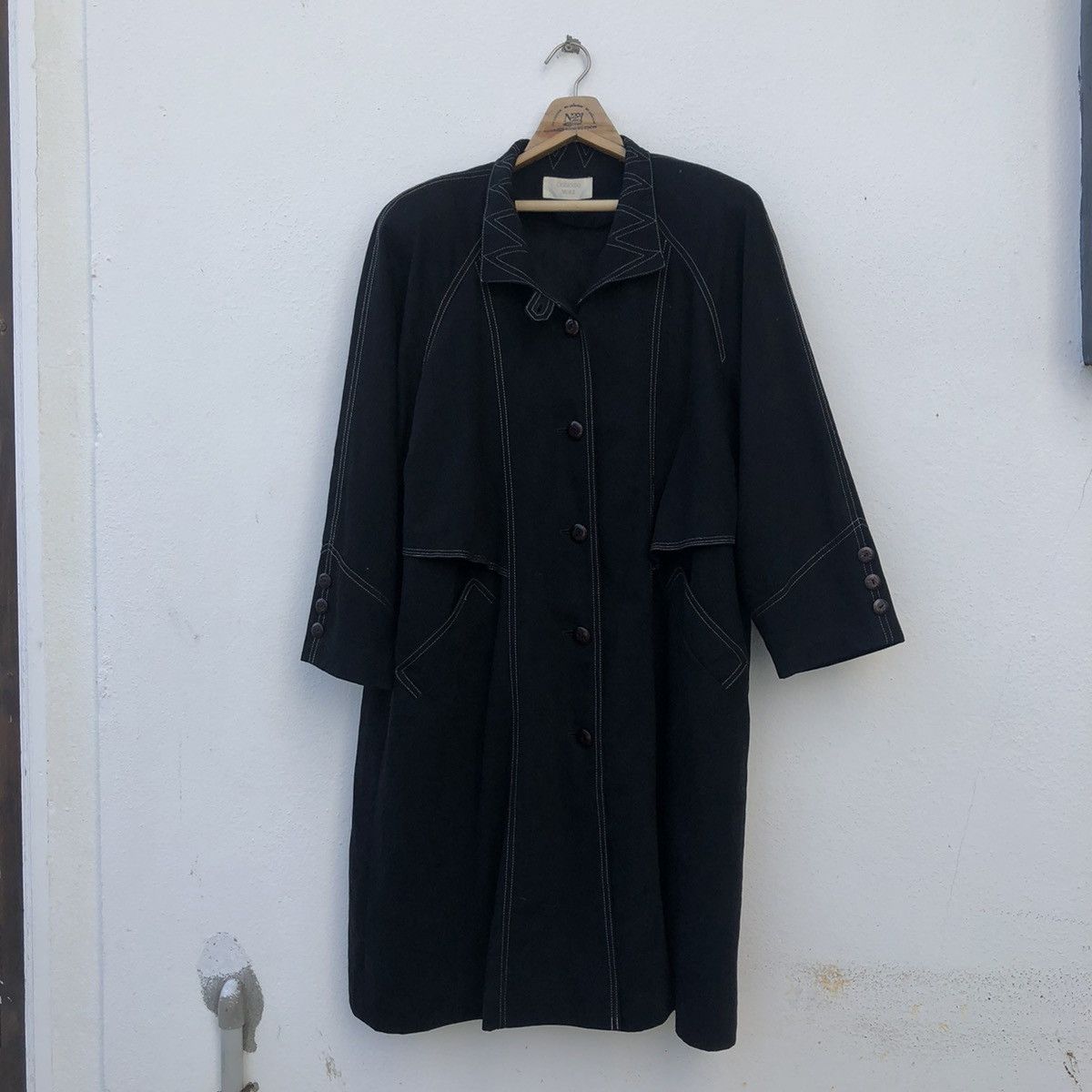 Japanese Brand RARE DESIGN LONG COAT CRESENDO MORE INSPIRED BY RICK OWENS Size US M / EU 48-50 / 2 - 10 Thumbnail