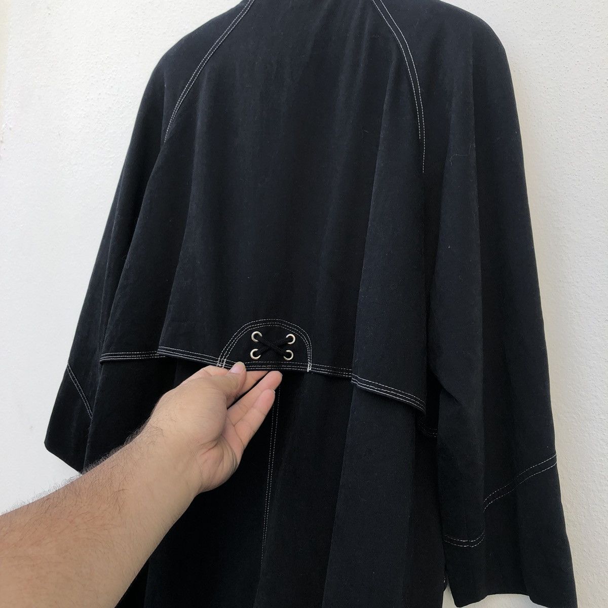 Japanese Brand RARE DESIGN LONG COAT CRESENDO MORE INSPIRED BY RICK OWENS Size US M / EU 48-50 / 2 - 9 Thumbnail