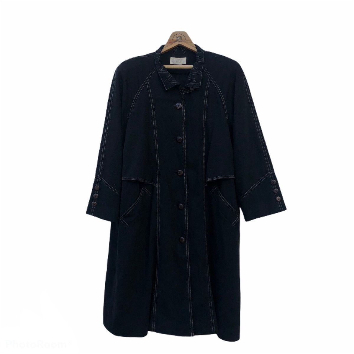 Japanese Brand RARE DESIGN LONG COAT CRESENDO MORE INSPIRED BY RICK OWENS Size US M / EU 48-50 / 2 - 1 Thumbnail