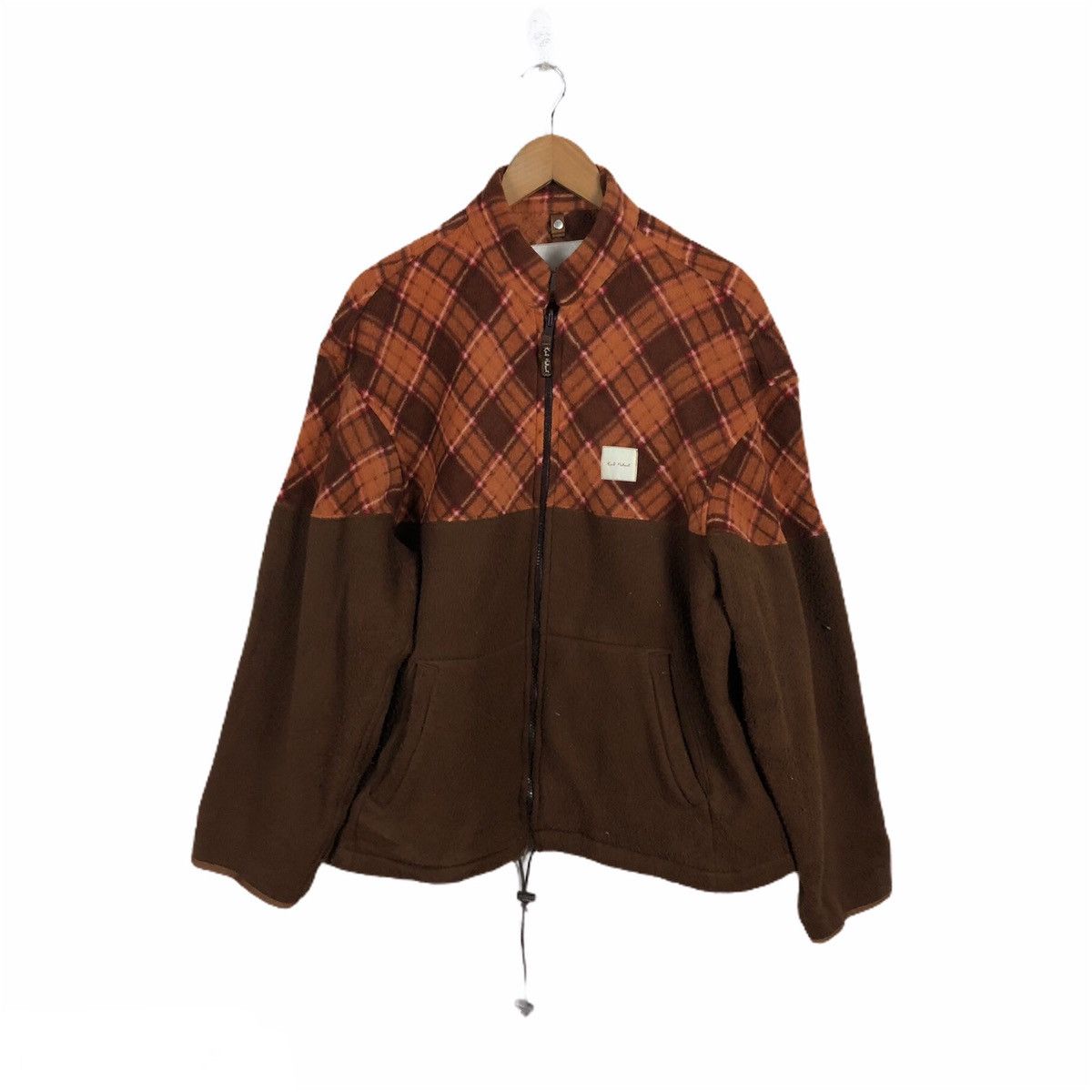 Japanese Brand KARL HELMUT FLEECE ZIPPER JACKET NICE DESIGN Size US M / EU 48-50 / 2 - 1 Thumbnail