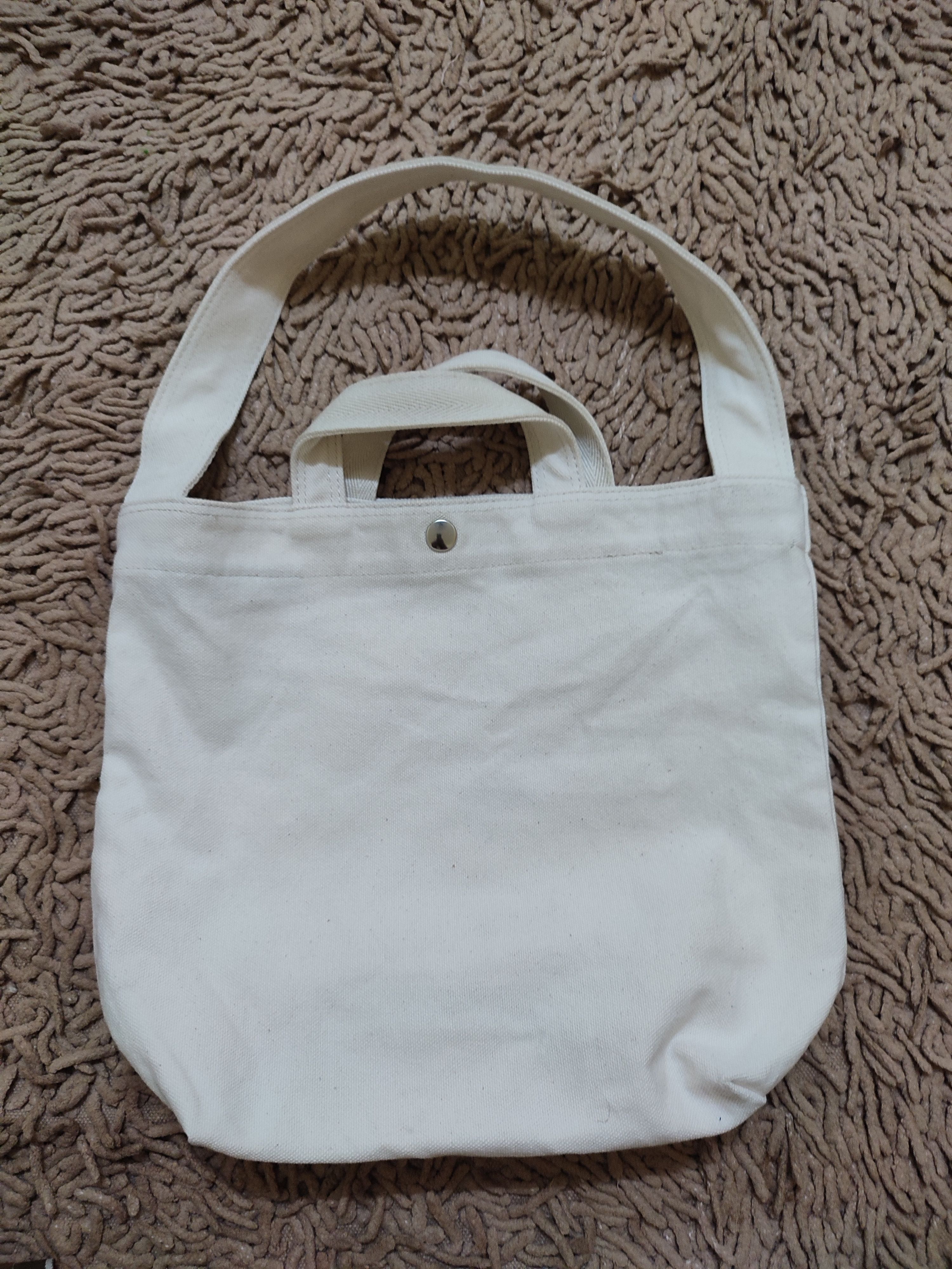 Japanese Brand × Porter Porter lowercase shoulder / Tote canvas bag Size ONE SIZE - 3 Thumbnail