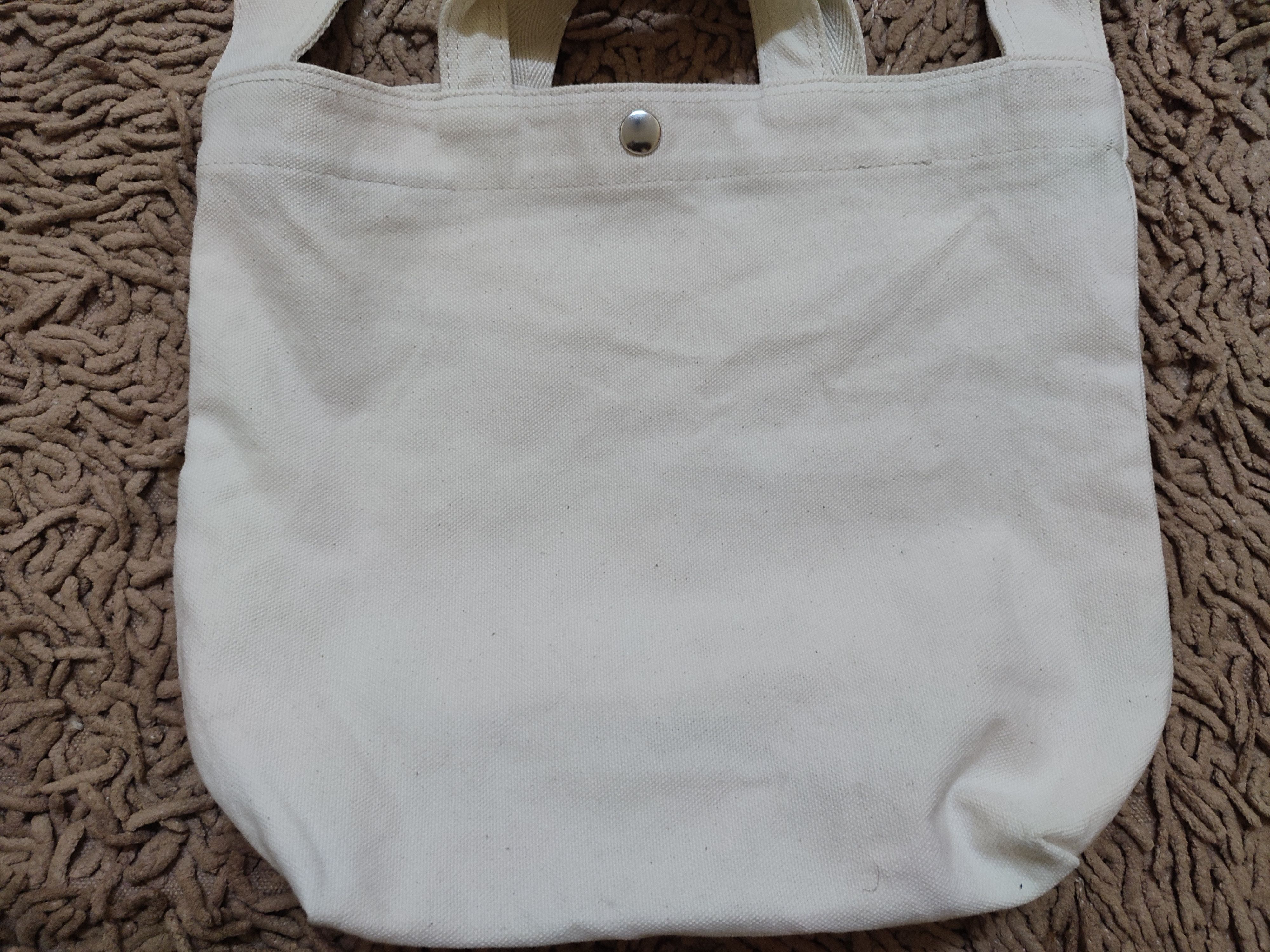 Japanese Brand × Porter Porter lowercase shoulder / Tote canvas bag Size ONE SIZE - 4 Thumbnail