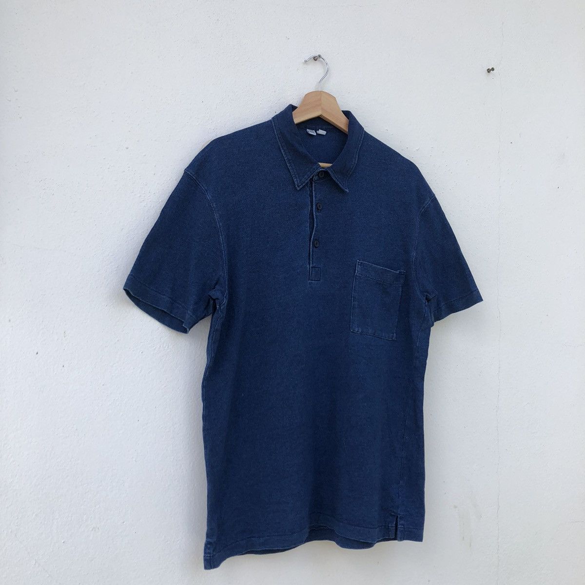 Japanese Brand UNIQLO UNDERCOVER COLLAR SINGLE POCKET DENIM Size US L / EU 52-54 / 3 - 2 Thumbnail