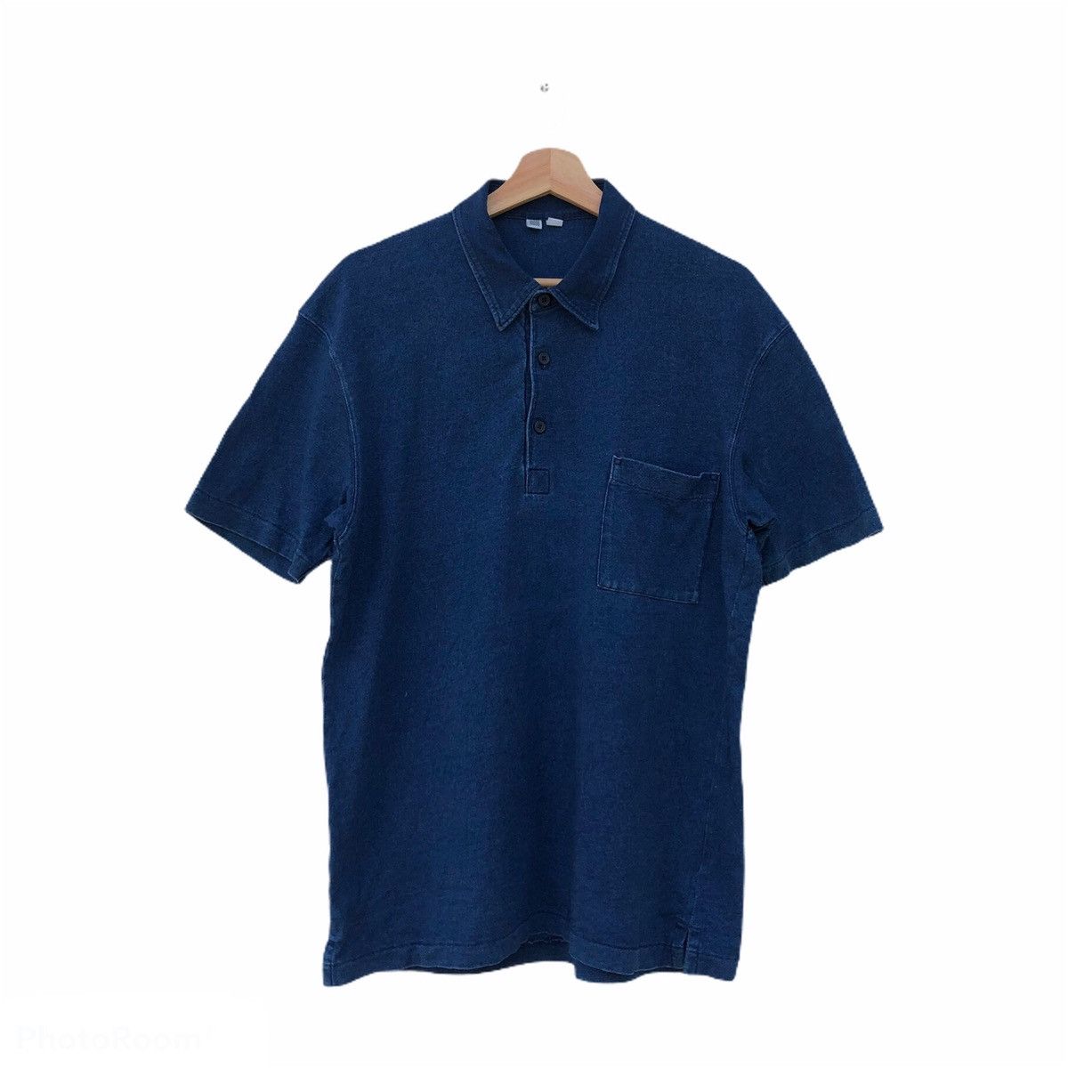 Japanese Brand UNIQLO UNDERCOVER COLLAR SINGLE POCKET DENIM Size US L / EU 52-54 / 3 - 1 Thumbnail