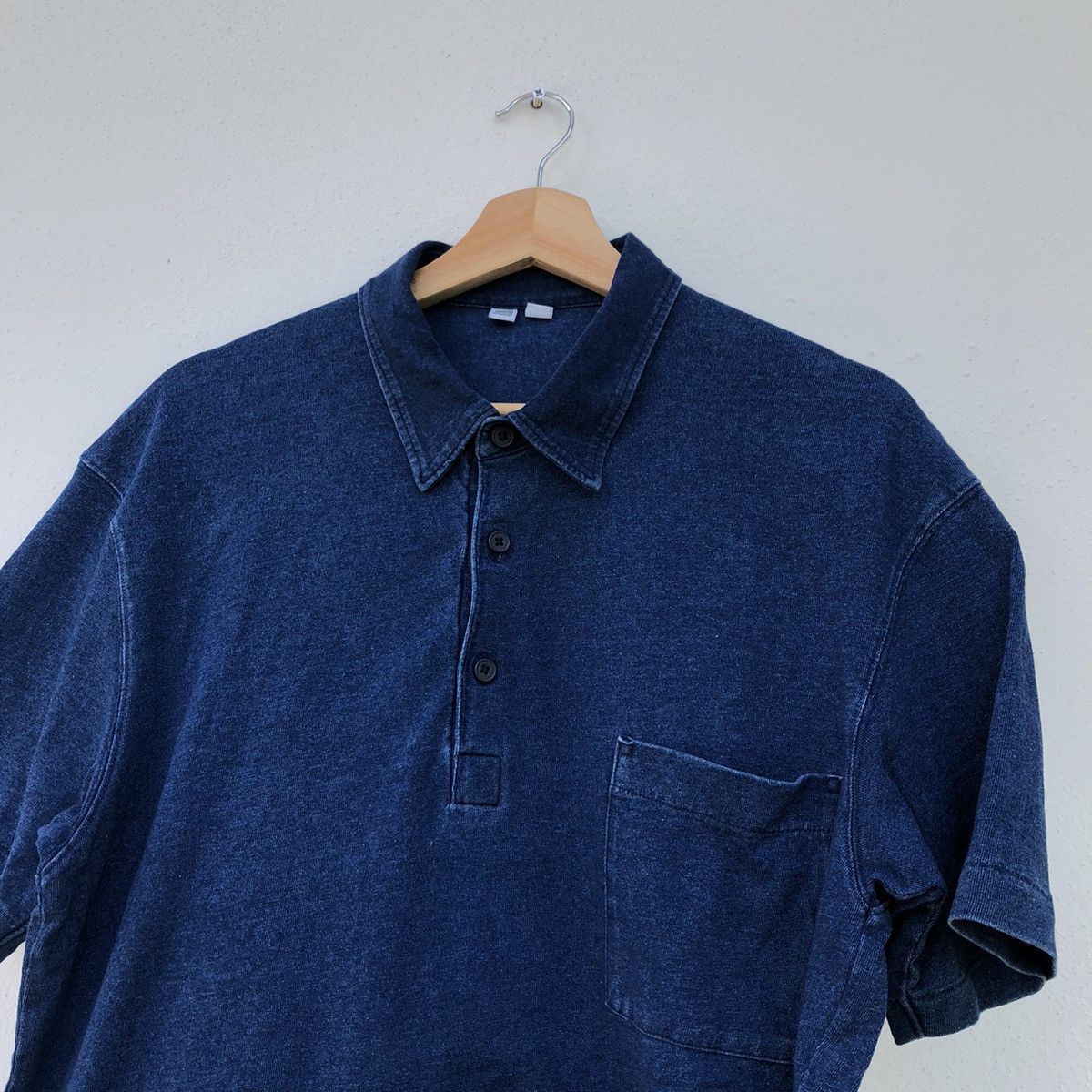 Japanese Brand UNIQLO UNDERCOVER COLLAR SINGLE POCKET DENIM Size US L / EU 52-54 / 3 - 3 Thumbnail