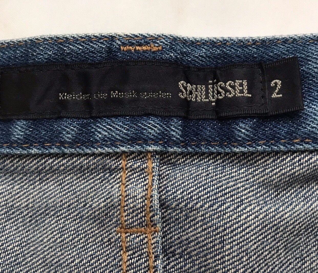 Schlussel JAPANESE BRAND SCHLUSSEL BLEACH JEANS Size US 32 / EU 48 - 7 Thumbnail