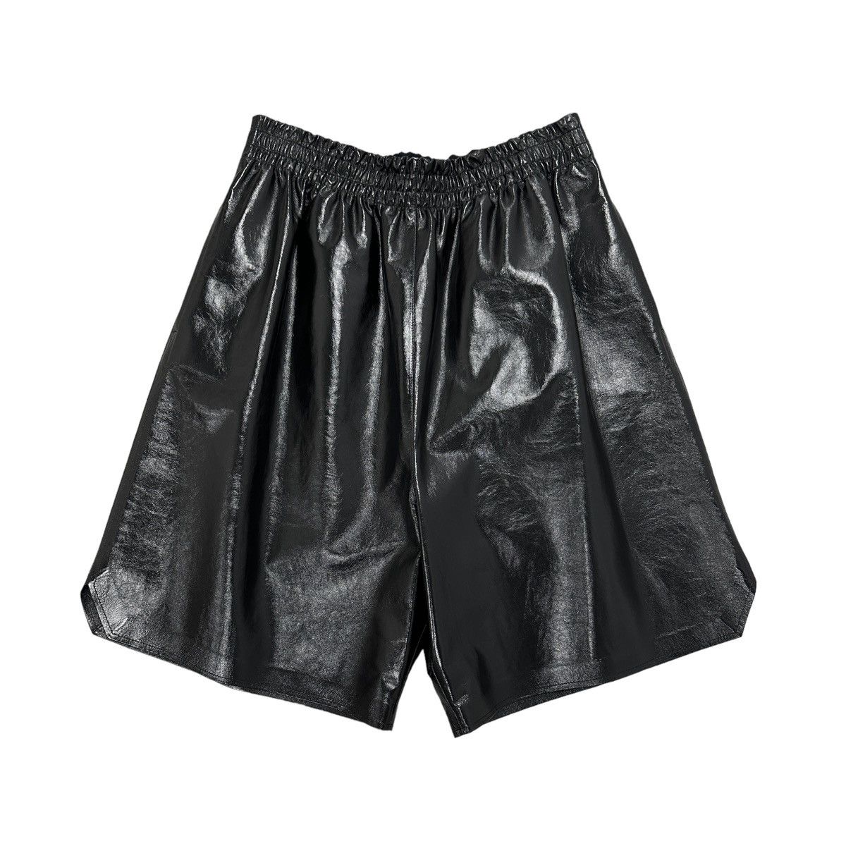 Bottega Veneta Women Printed Leather Shorts