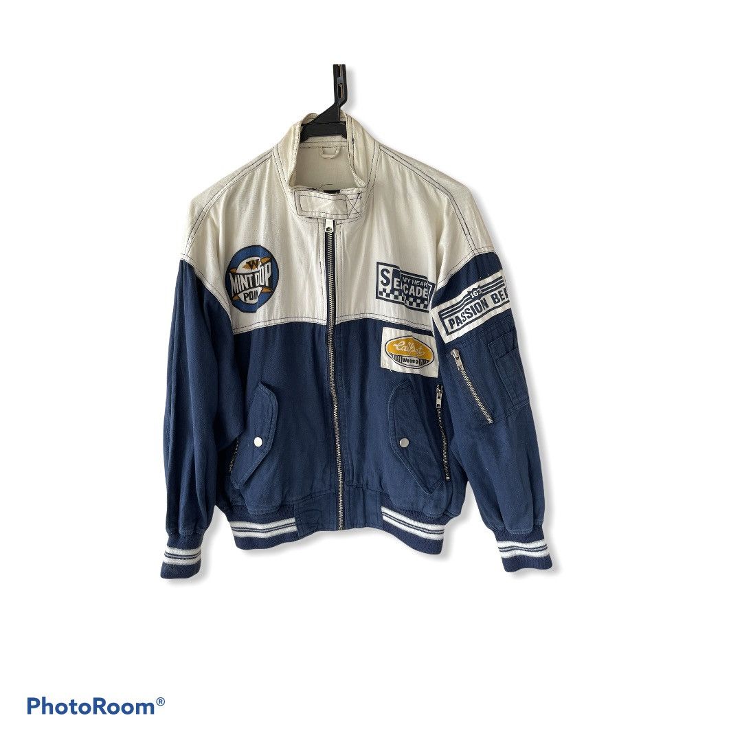 VINTAGE NOW CLUB JACKET RACING JAPAN