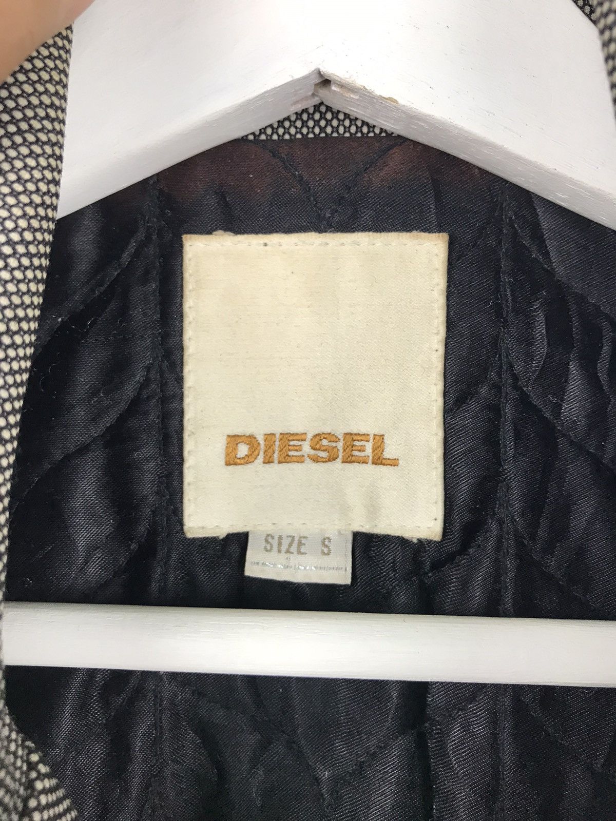 Diesel × Diesel Black Gold Very rare Vintage Diesel Long Jacket Size S / US 4 / IT 40 - 7 Thumbnail