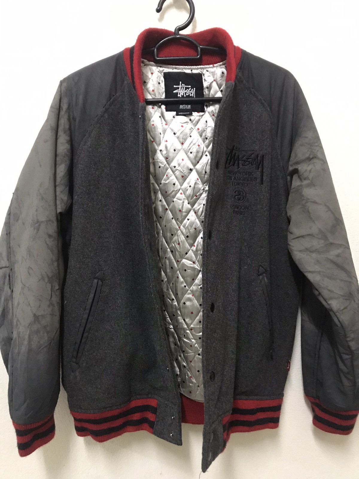 Stussy Stussy Varsity jacket (GJ5) Size US S / EU 44-46 / 1 - 2 Thumbnail