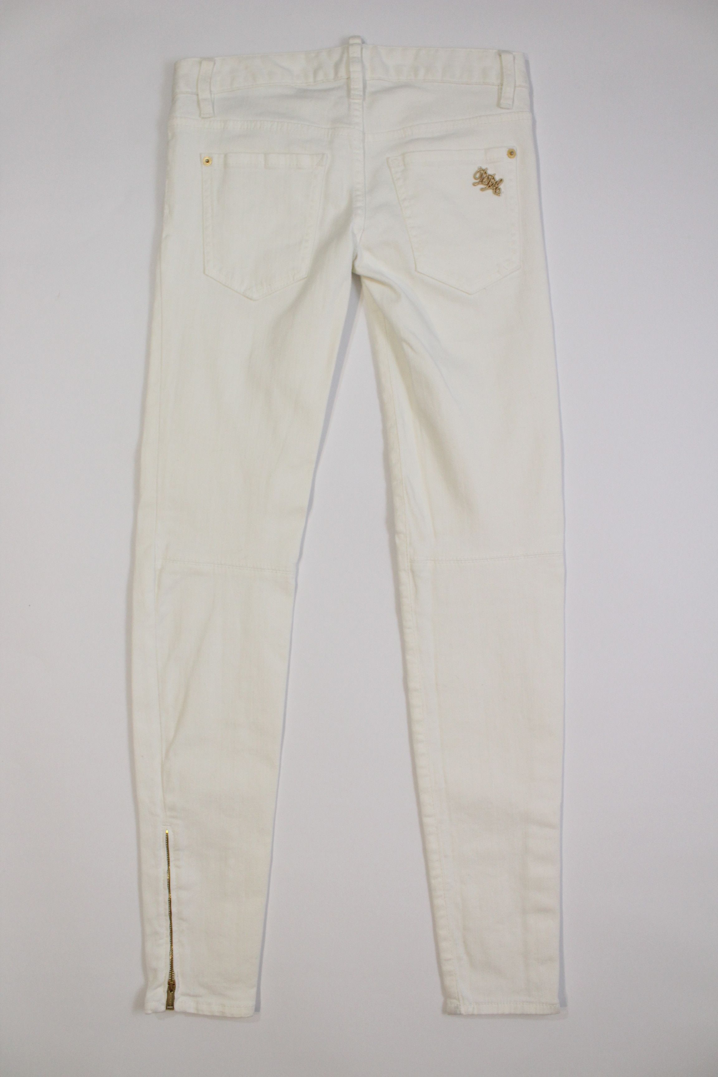 Dsquared2 💥 Dsquared2 Jeans Denim White Made In Italy Hype Rare Size US 26 / EU 42 - 5 Thumbnail
