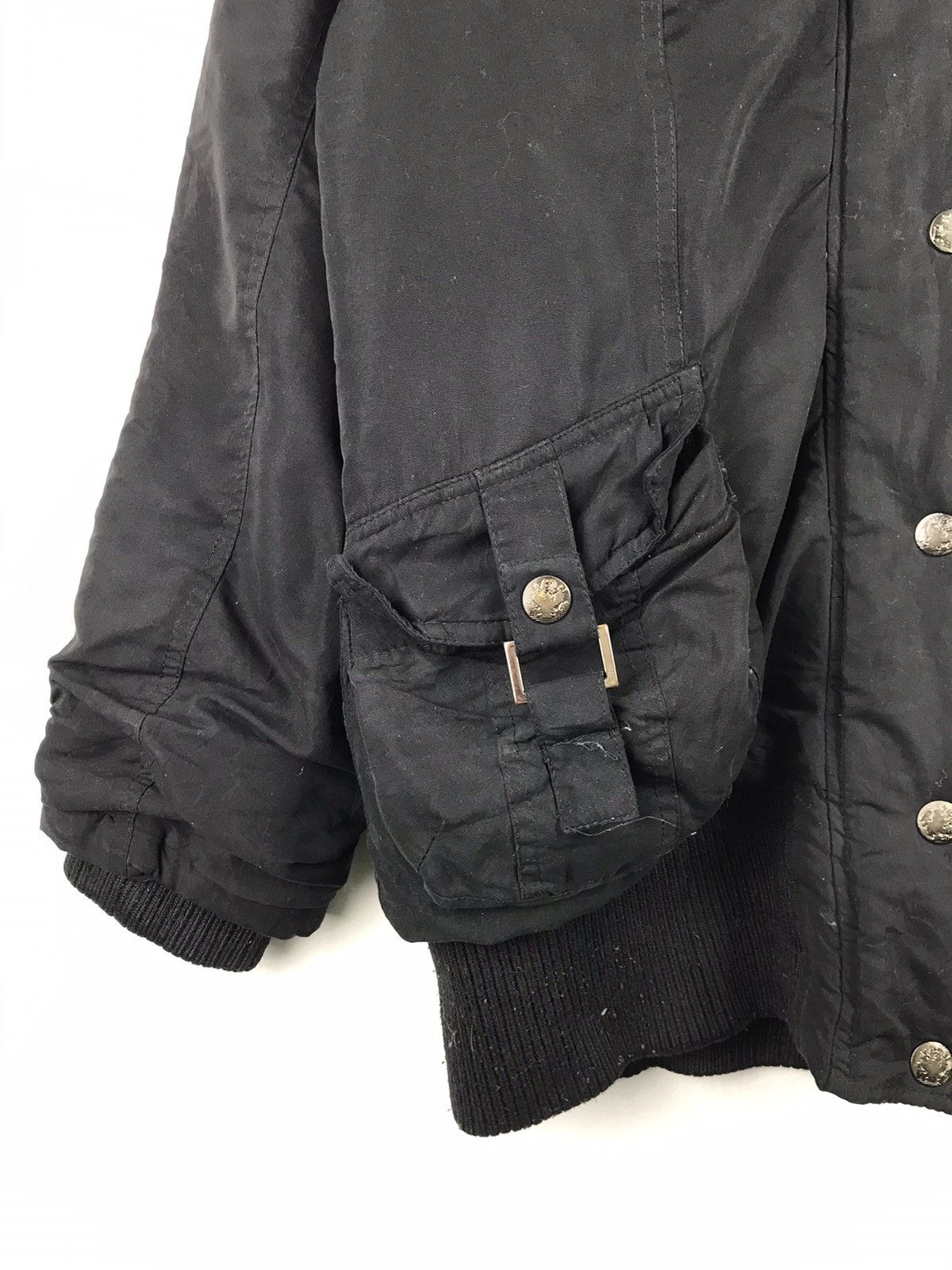 GOA Grunge Mohair jacket Punks Not Death design Size US L / EU 52-54 / 3 - 8 Thumbnail