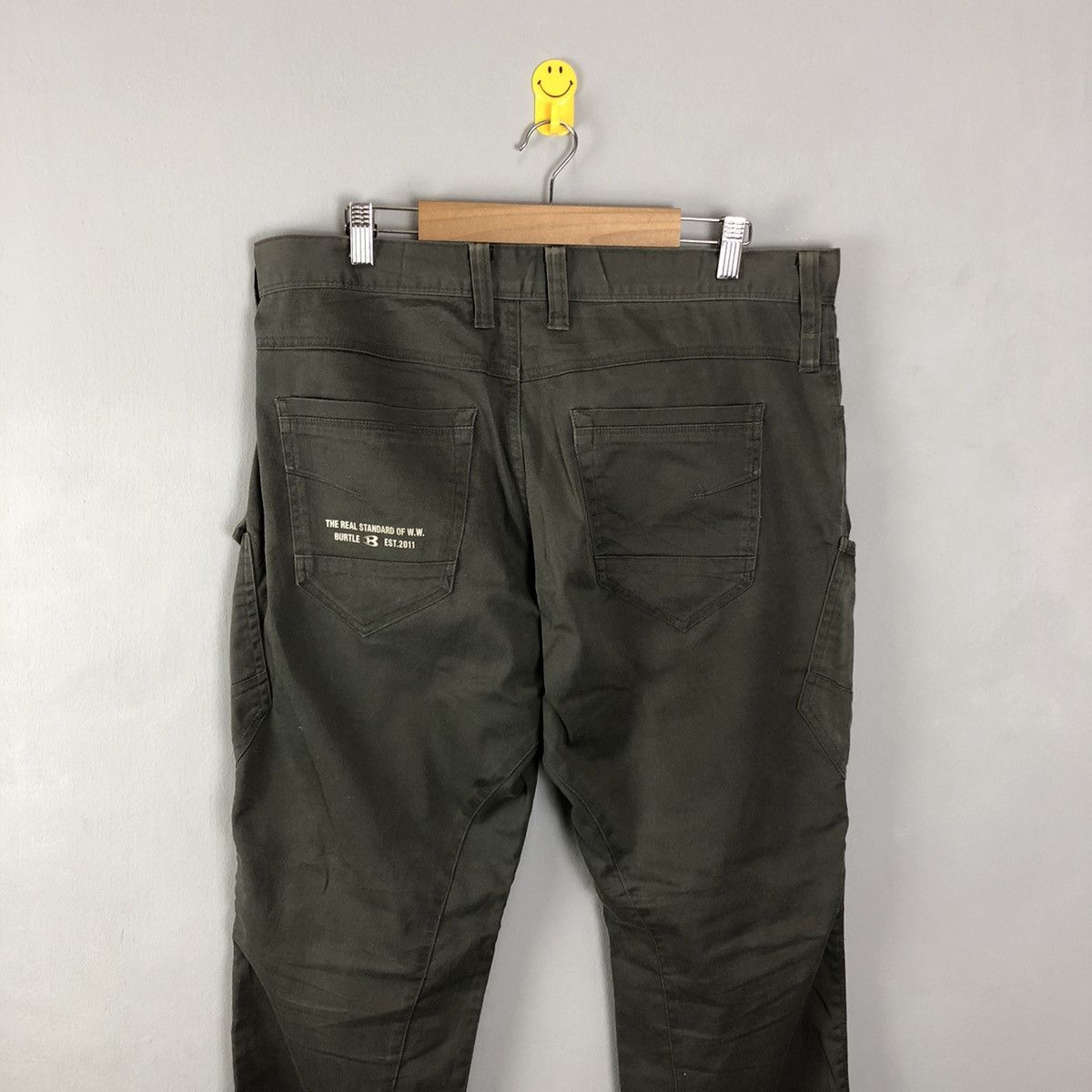 Japanese Brand DLL Burtle Grey Multipocket Tactical Cargo Pants #c1297 Size US 35 - 11 Thumbnail