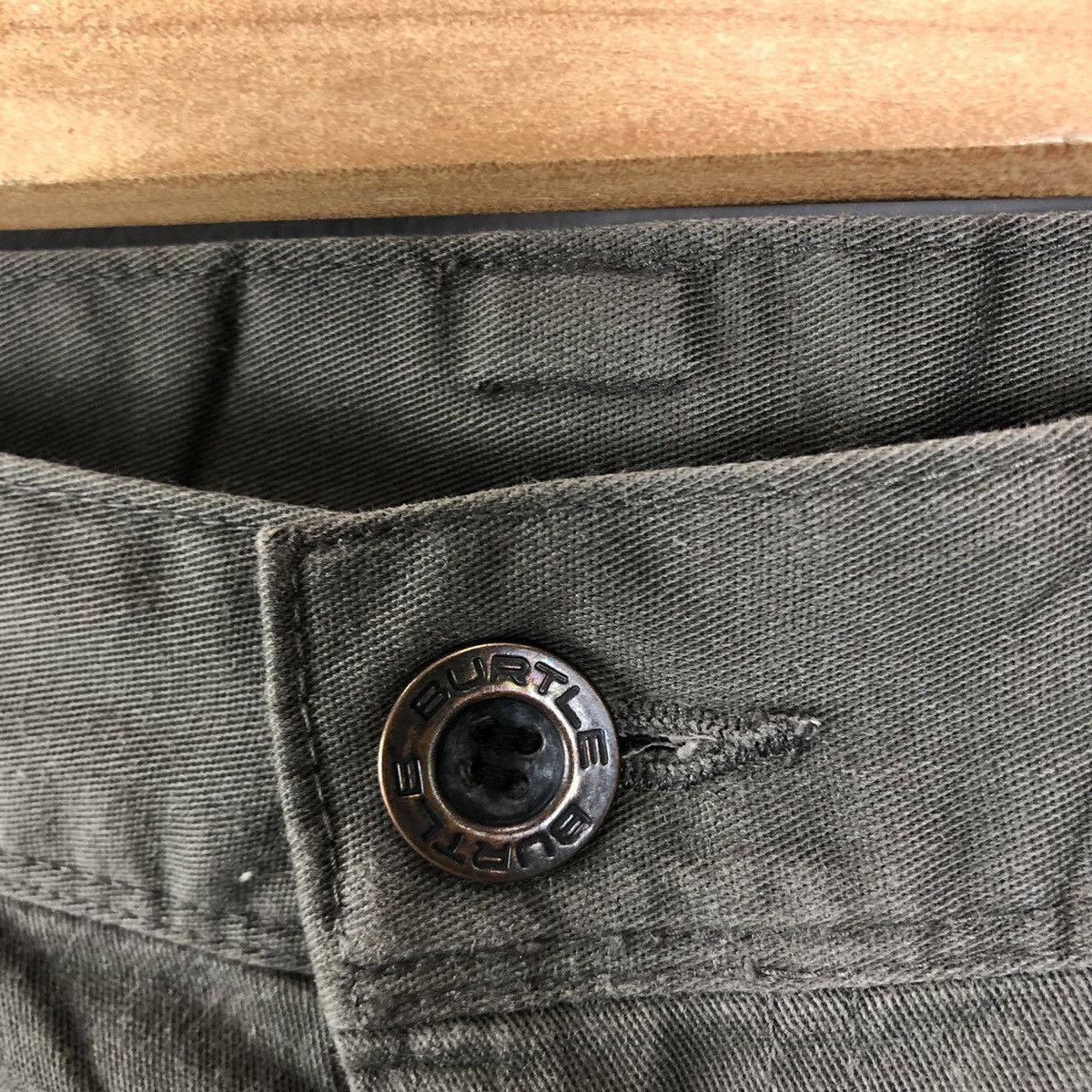 Japanese Brand DLL Burtle Grey Multipocket Tactical Cargo Pants #c1297 Size US 35 - 8 Thumbnail