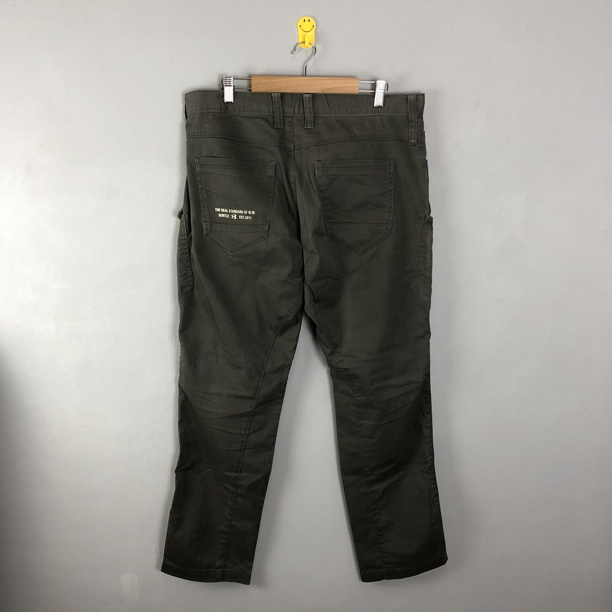 Japanese Brand DLL Burtle Grey Multipocket Tactical Cargo Pants #c1297 Size US 35 - 10 Thumbnail