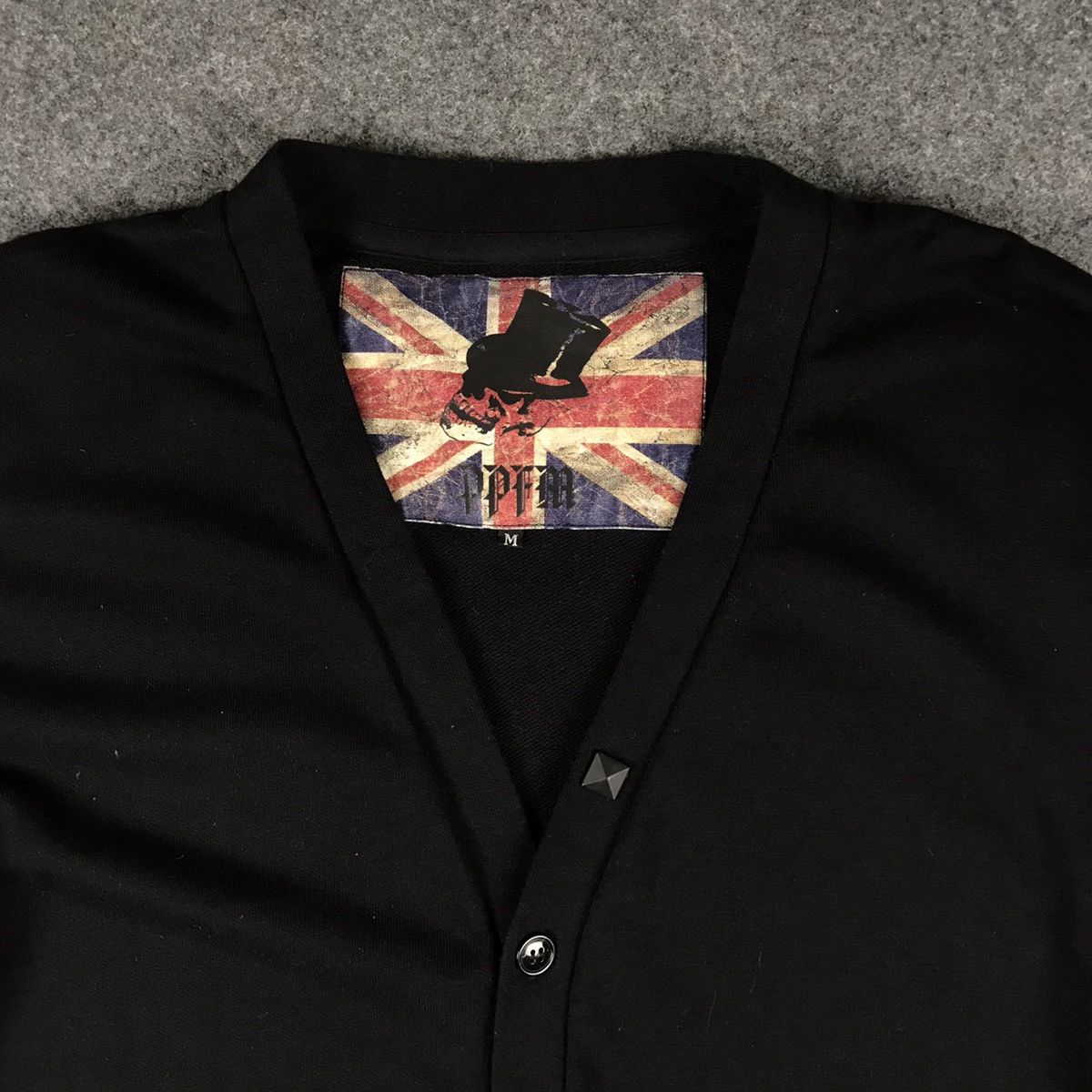 PPFM 🔥Vintage Avant Garde PPFM cardigan full black bondage🔥 Size US M / EU 48-50 / 2 - 3 Thumbnail