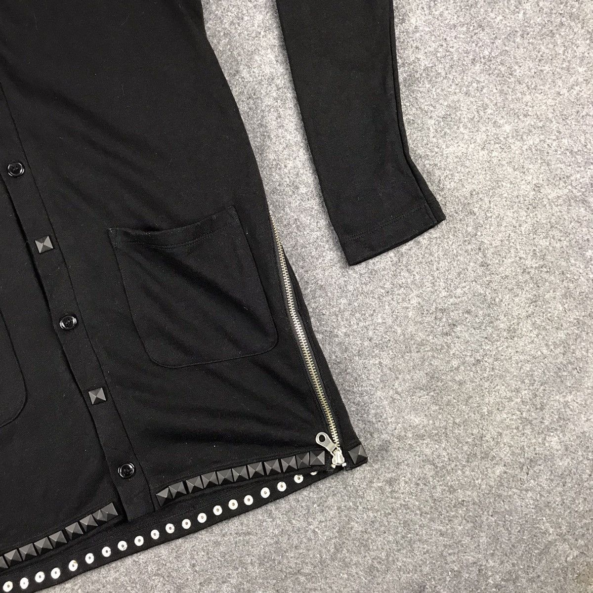 PPFM 🔥Vintage Avant Garde PPFM cardigan full black bondage🔥 Size US M / EU 48-50 / 2 - 6 Thumbnail