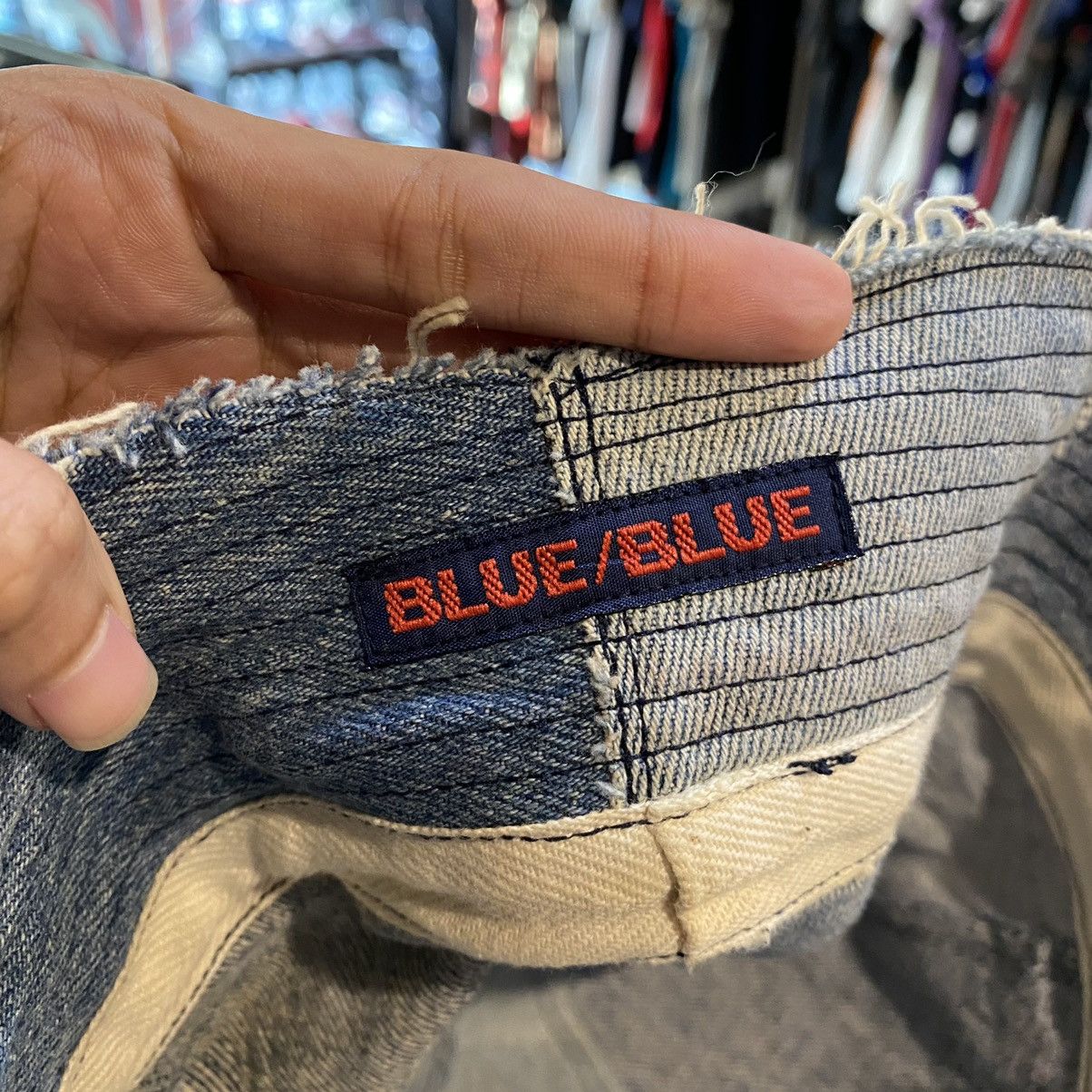 Blue Blue Japan Blue/Blue Japanese Brand Denim Jeans Distressed Bucket Hats Size ONE SIZE - 7 Thumbnail