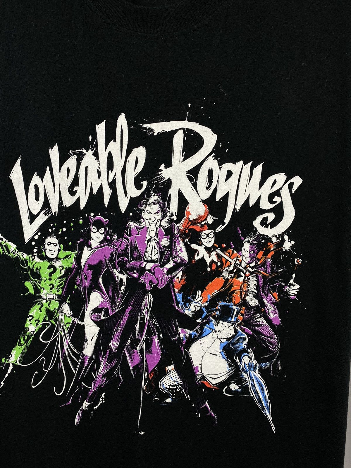DC Comics Batman joker DC Comics big logo T-shirts size L Size US L / EU 52-54 / 3 - 3 Thumbnail