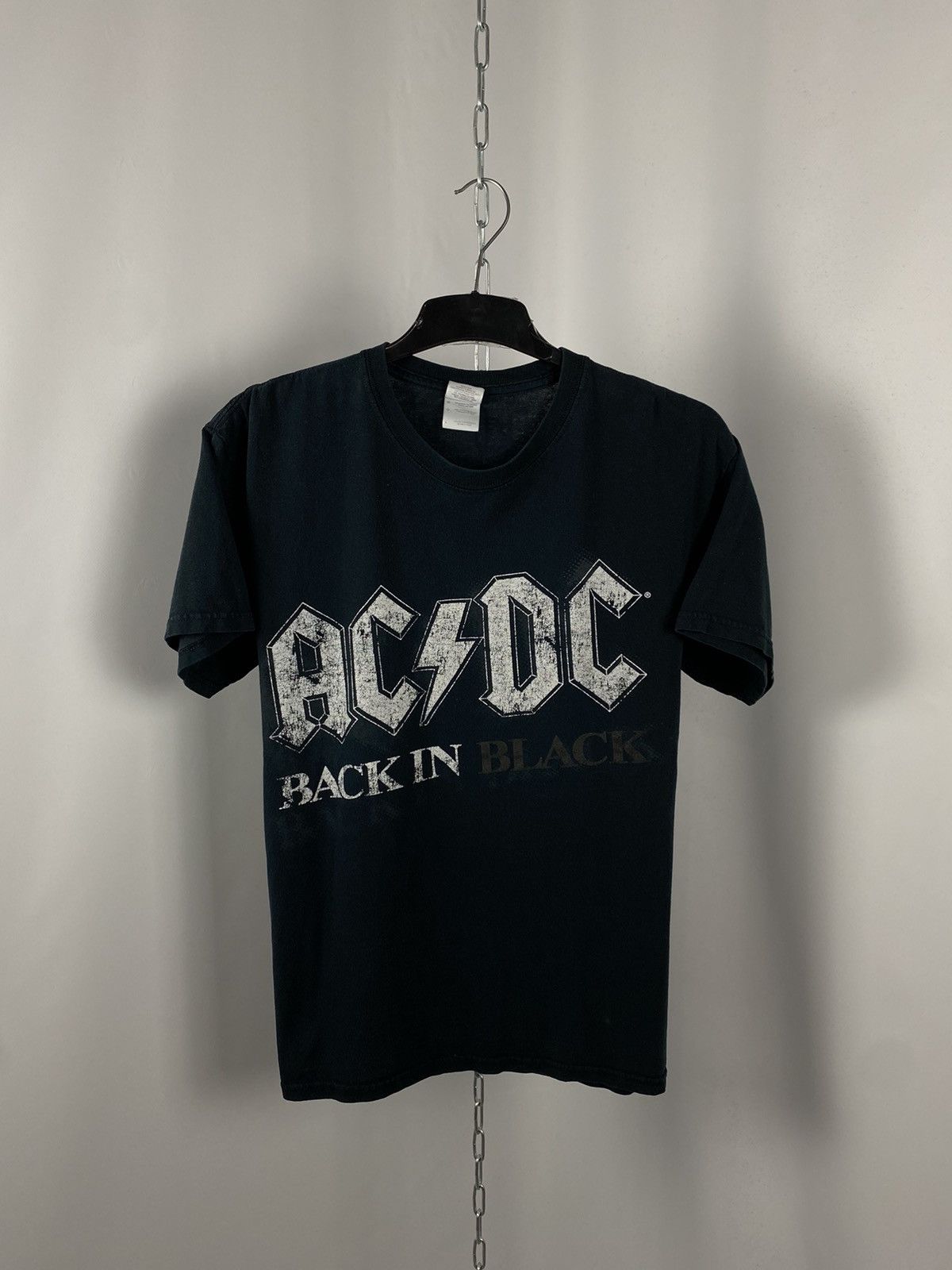 T-shirt AC/DC Back In Black - Taille M Adulte - Noir - Occasion Très Bon état