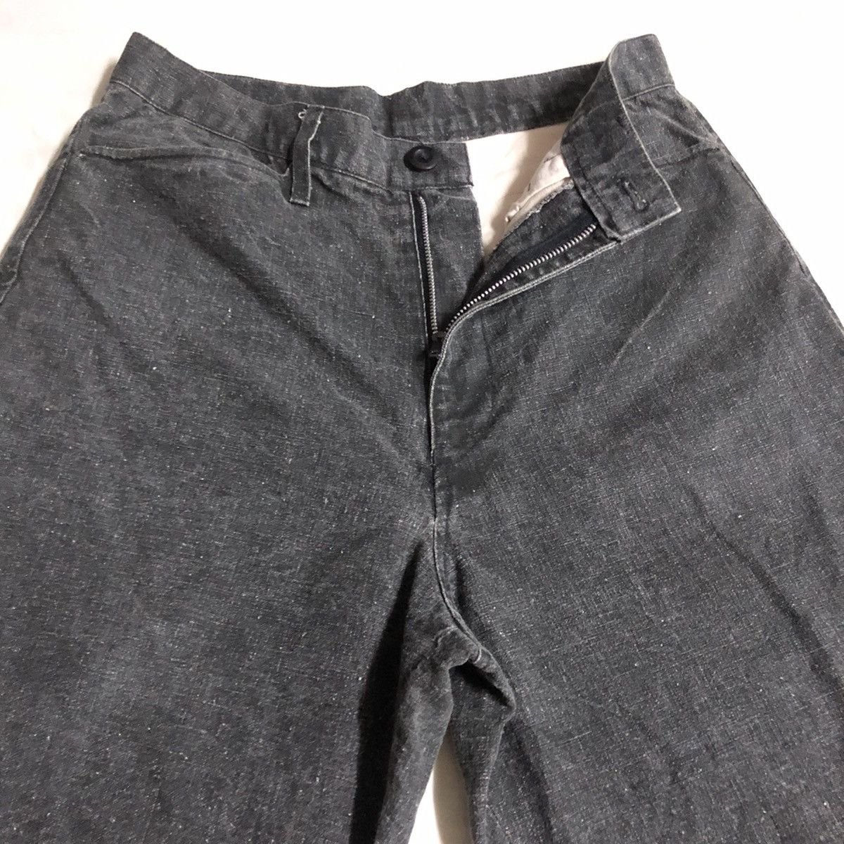Japanese Brand Les Vis a Bois Japan Double Knee Wide Biker Pant Size US 27 - 5 Thumbnail