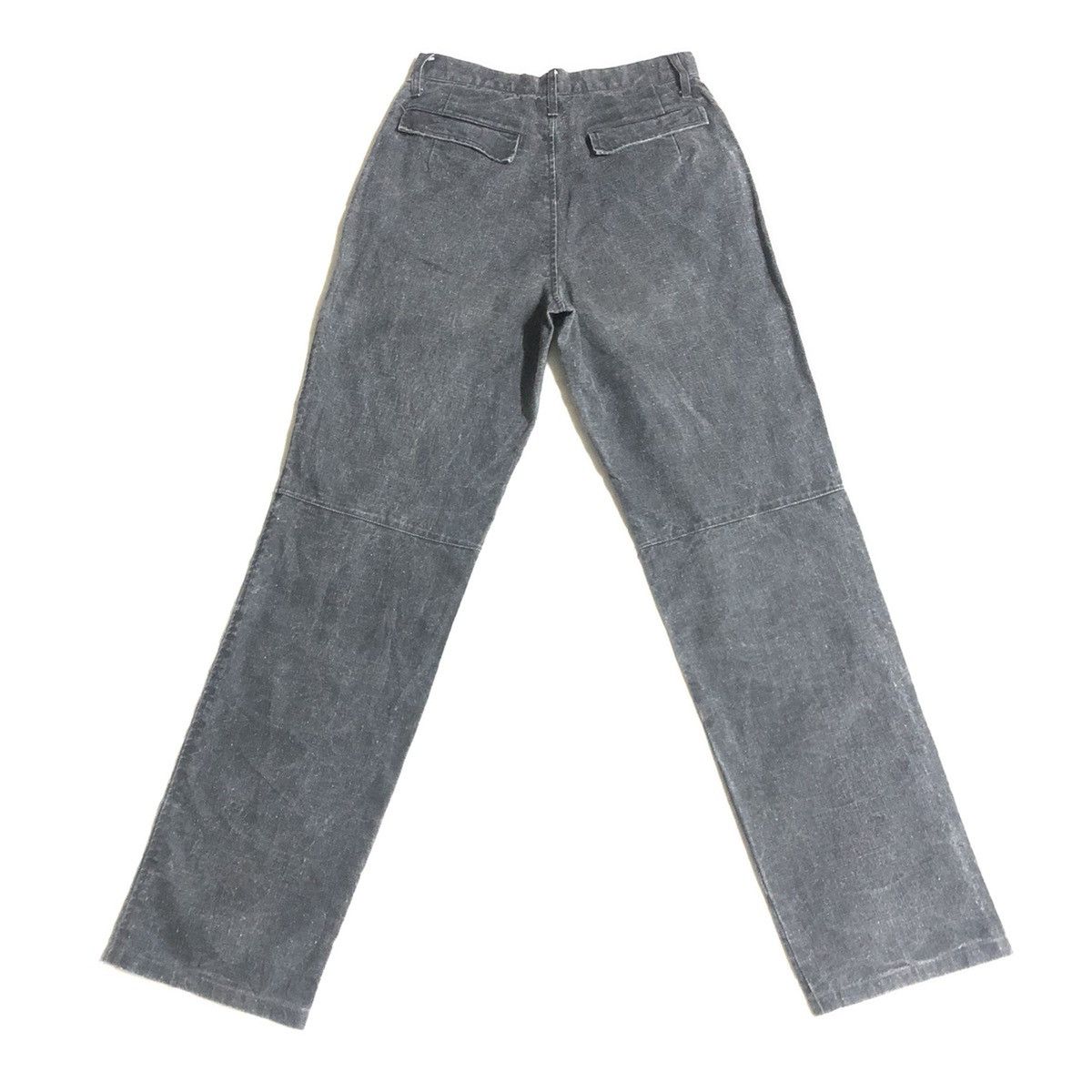 Japanese Brand Les Vis a Bois Japan Double Knee Wide Biker Pant Size US 27 - 14 Thumbnail