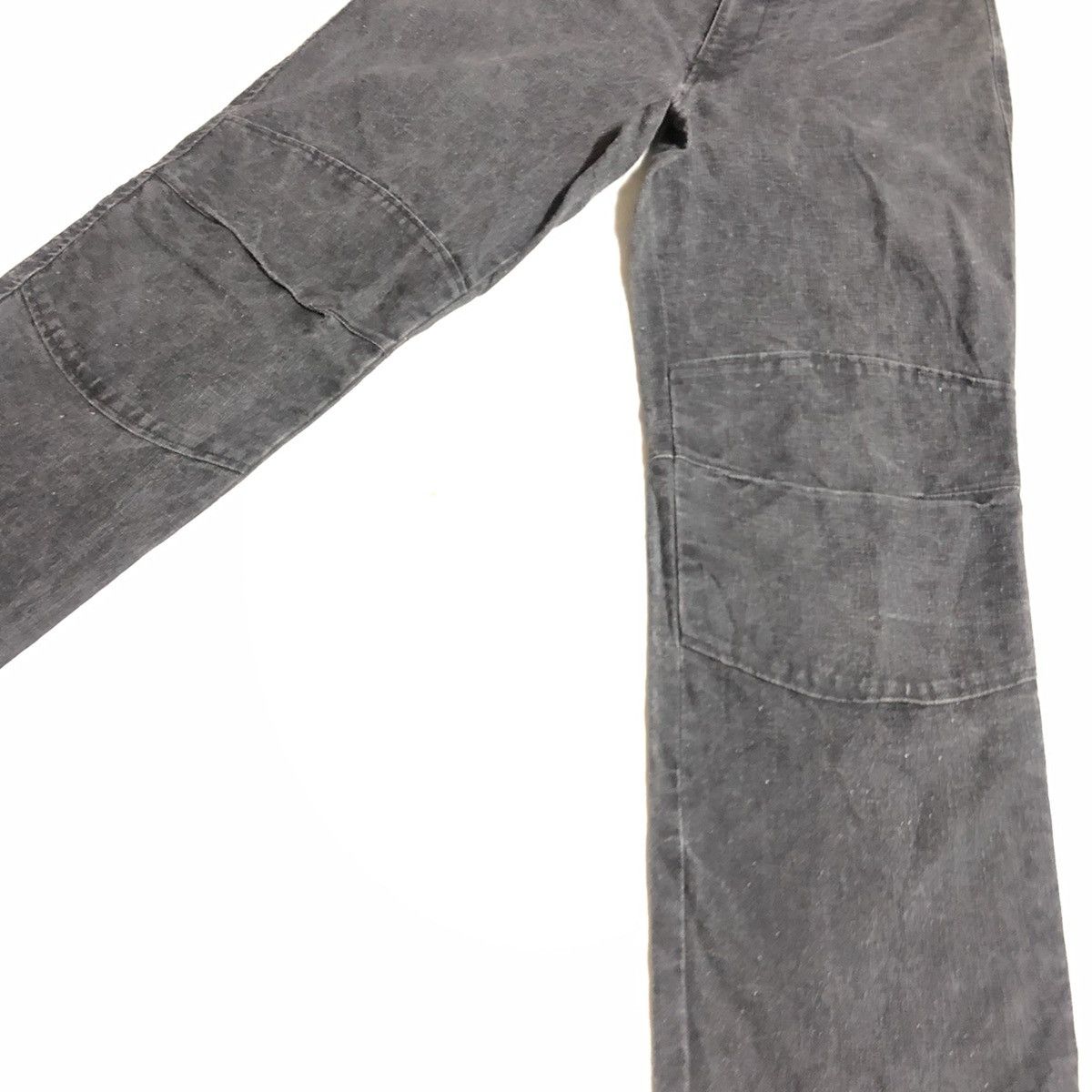 Japanese Brand Les Vis a Bois Japan Double Knee Wide Biker Pant Size US 27 - 6 Thumbnail