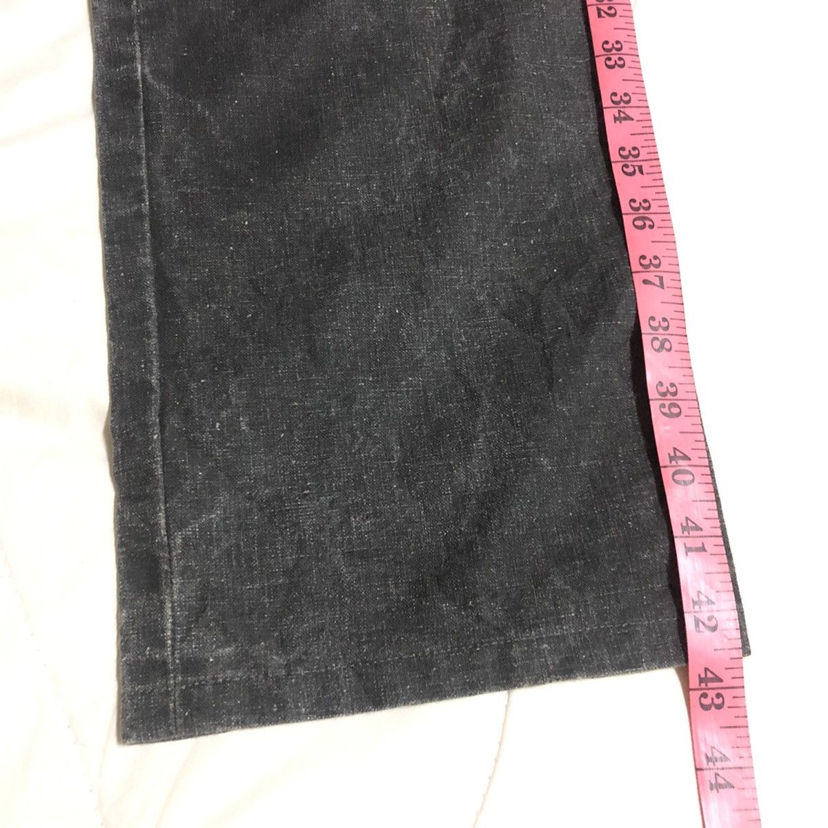 Japanese Brand Les Vis a Bois Japan Double Knee Wide Biker Pant Size US 27 - 10 Thumbnail