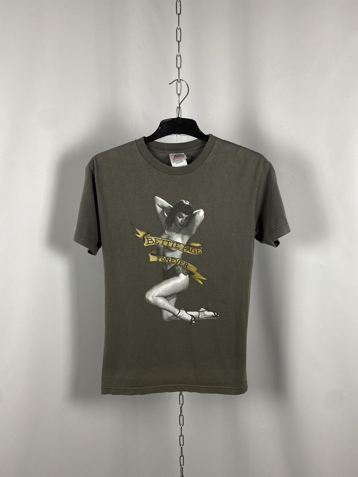 Band Tees × Vintage Bettie Page vintage T-shirt big logo band tee size M Size US S / EU 44-46 / 1 - 1 Thumbnail