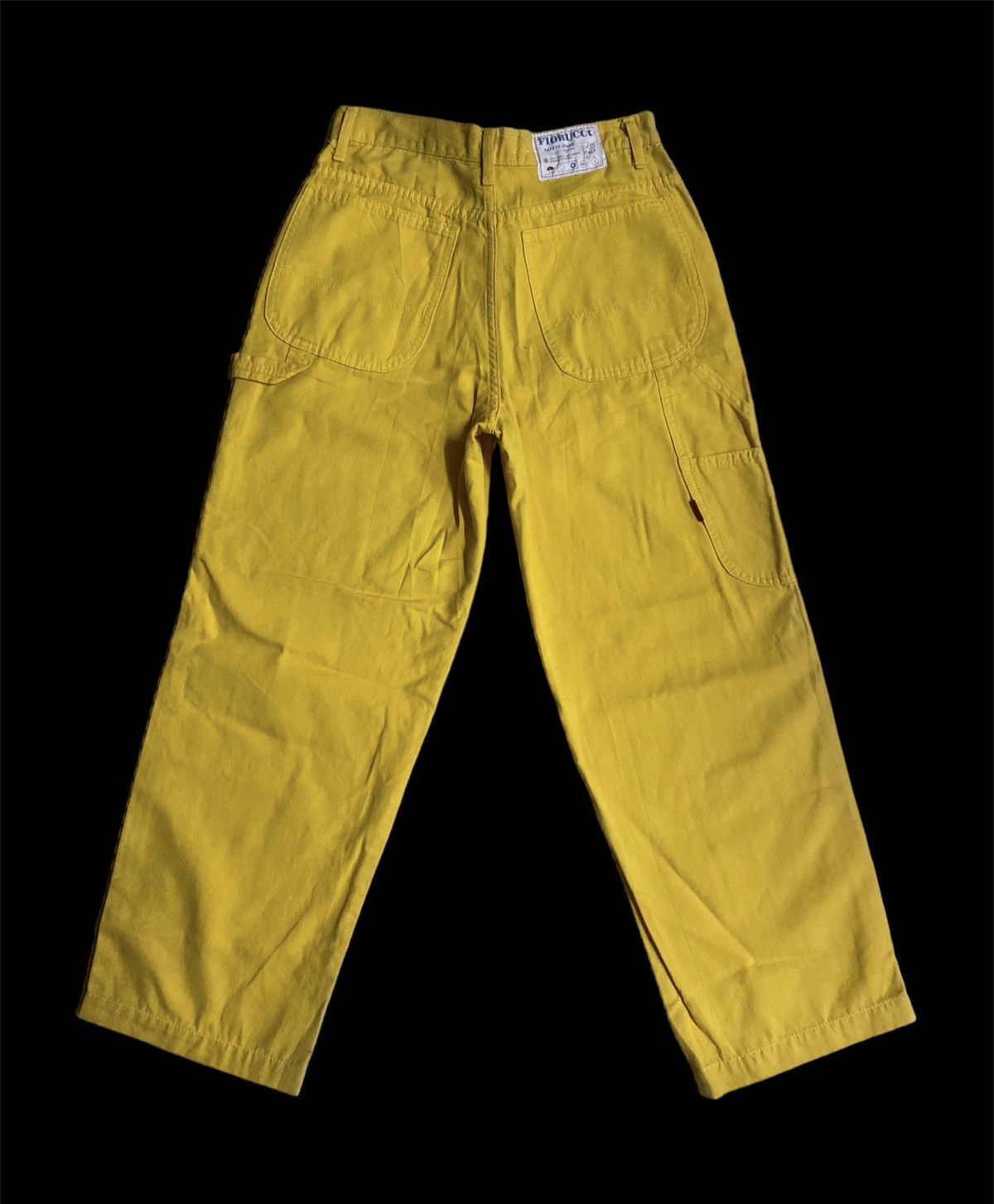 Designer × Fiorucci Vintage Fiorucci Italy Safety Jeans Carpenter 90s Size US 27 - 14 Thumbnail