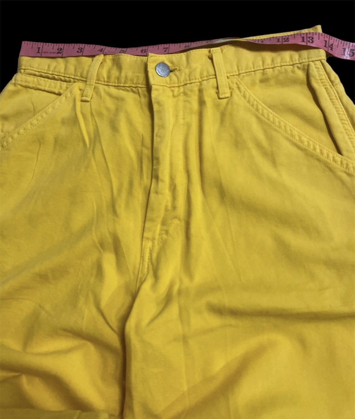 Designer × Fiorucci Vintage Fiorucci Italy Safety Jeans Carpenter 90s Size US 27 - 5 Thumbnail