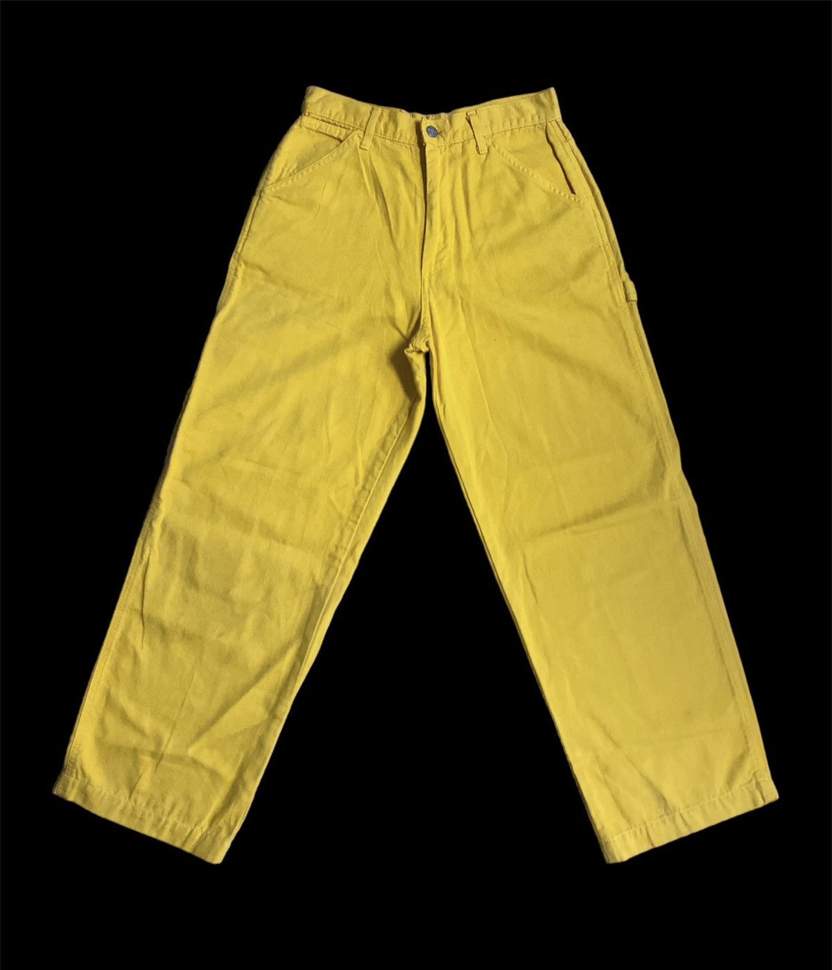 Designer × Fiorucci Vintage Fiorucci Italy Safety Jeans Carpenter 90s Size US 27 - 1 Thumbnail